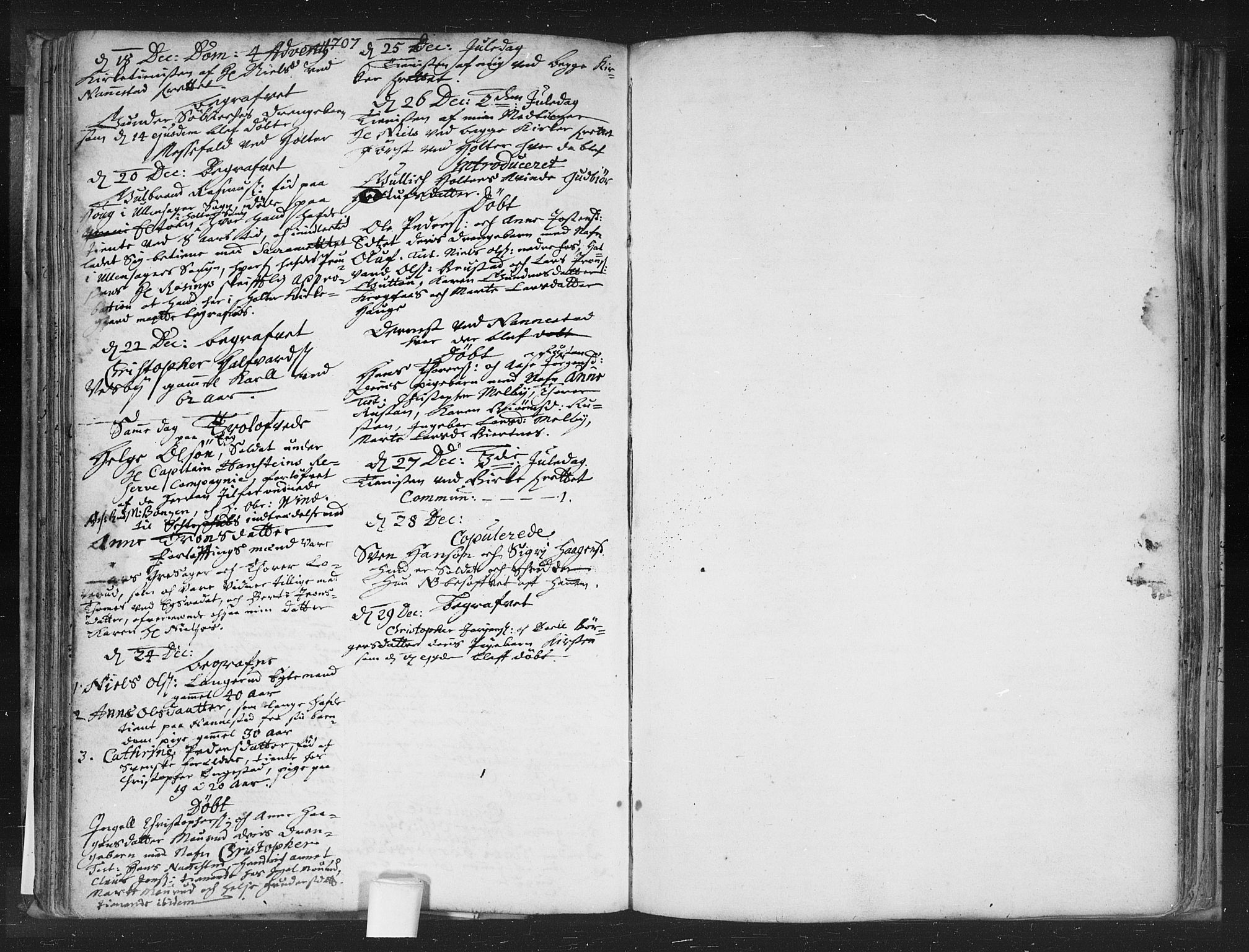 Nannestad prestekontor Kirkebøker, SAO/A-10414a/F/Fa/L0002: Ministerialbok nr. I 2, 1703-1715