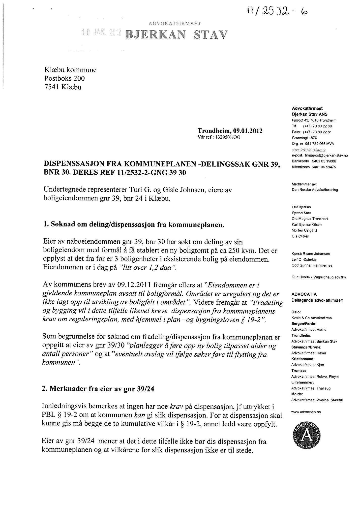 Klæbu Kommune, TRKO/KK/02-FS/L005: Formannsskapet - Møtedokumenter, 2012, s. 631