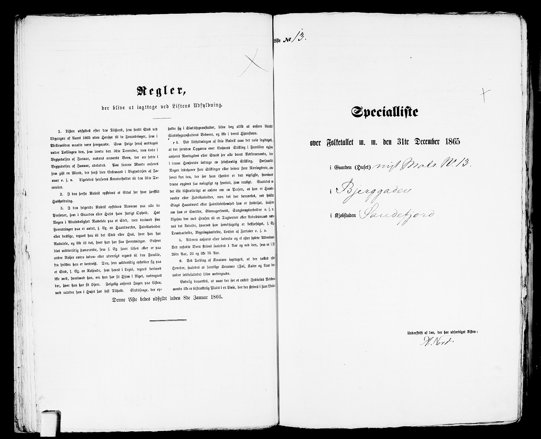 RA, Folketelling 1865 for 0706B Sandeherred prestegjeld, Sandefjord kjøpstad, 1865, s. 32