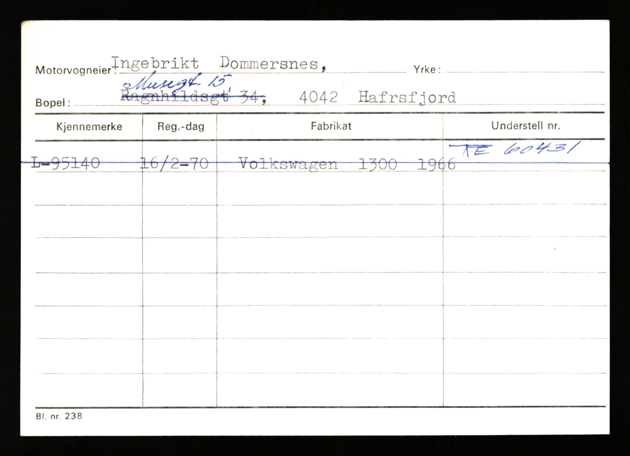 Stavanger trafikkstasjon, SAST/A-101942/0/H/L0006: Dalva - Egersund, 1930-1971, s. 675