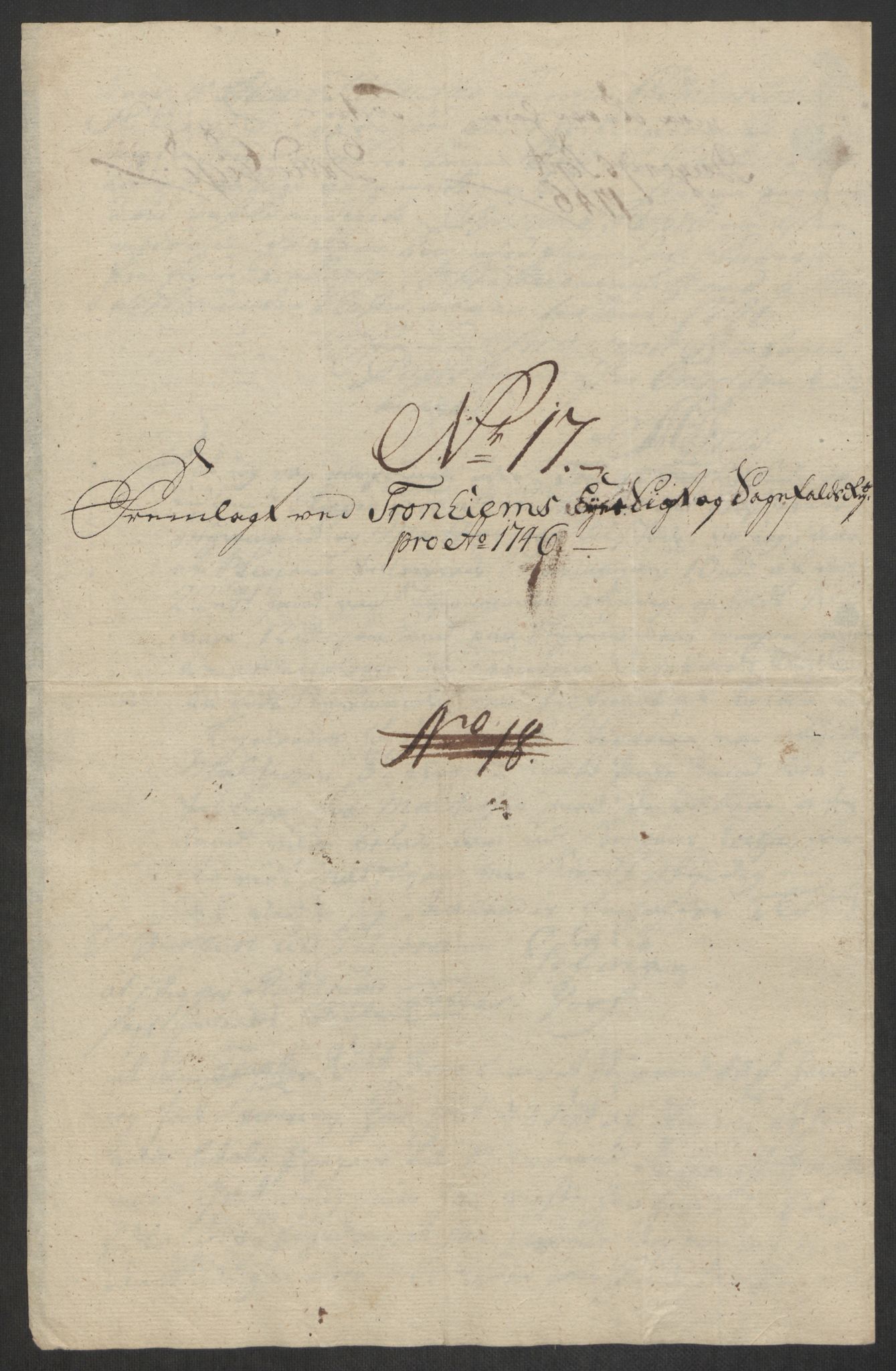 Rentekammeret inntil 1814, Reviderte regnskaper, Byregnskaper, AV/RA-EA-4066/R/Rs/L0541: [S22] Sikt og sakefall, 1743-1746, s. 362