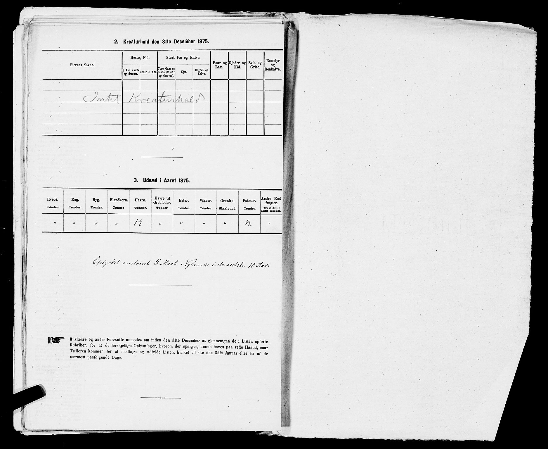 SAST, Folketelling 1875 for 1123L Høyland prestegjeld, Høyland sokn, 1875, s. 1222