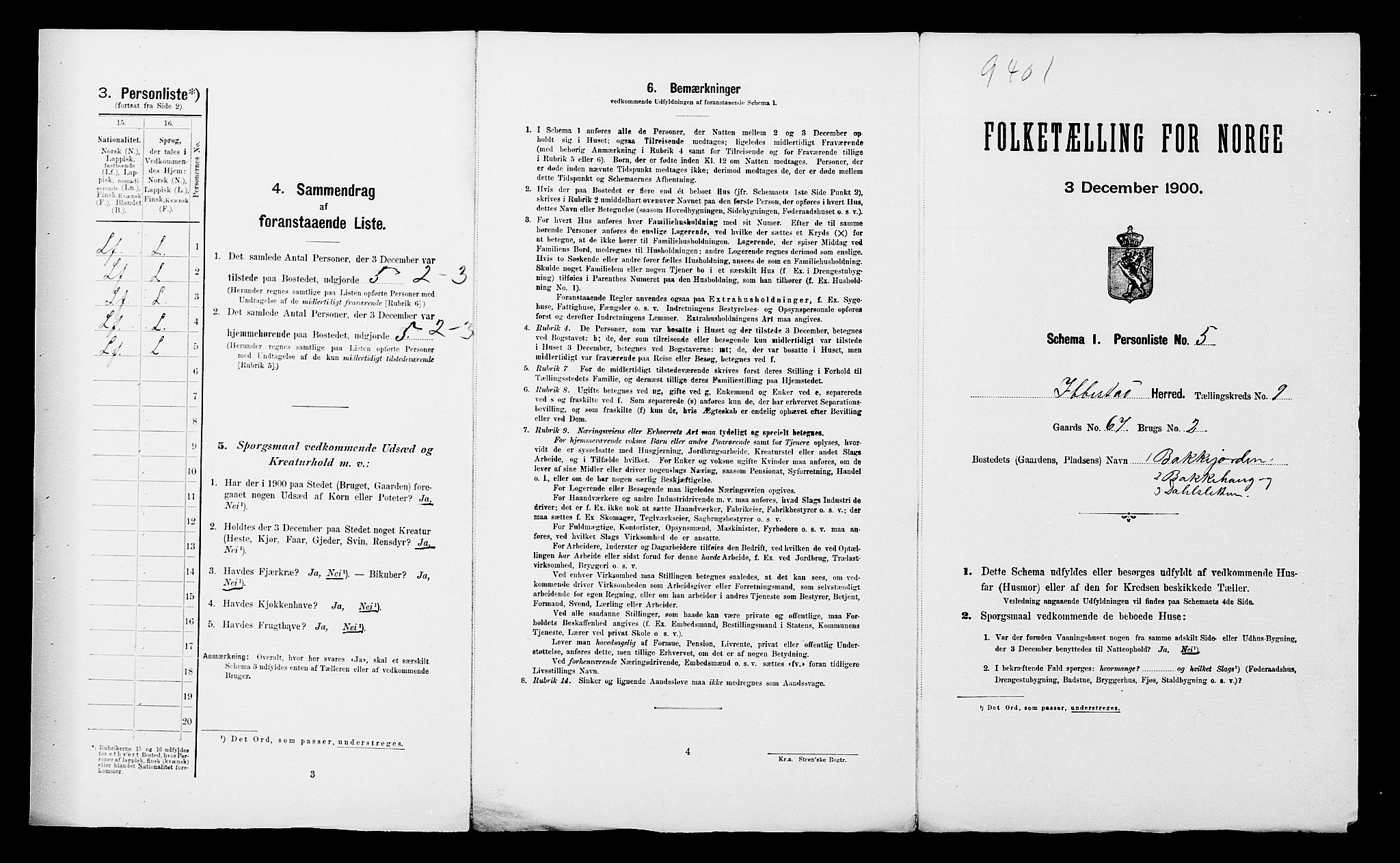 SATØ, Folketelling 1900 for 1917 Ibestad herred, 1900, s. 1180