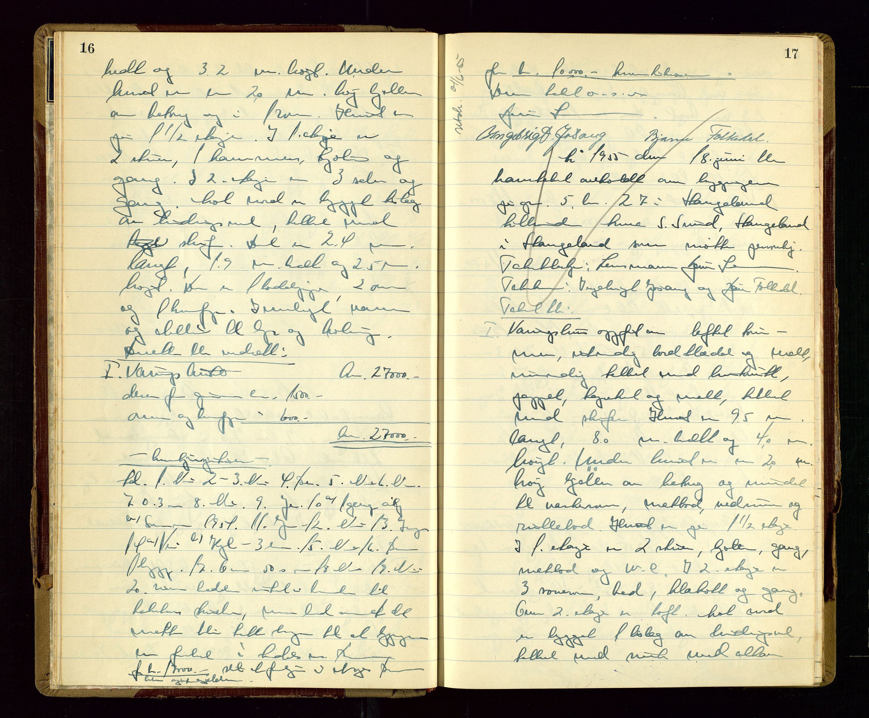 Avaldsnes lensmannskontor, AV/SAST-A-100286/Goa/L0009: "Branntakstprotokoll", 1955, s. 16-17
