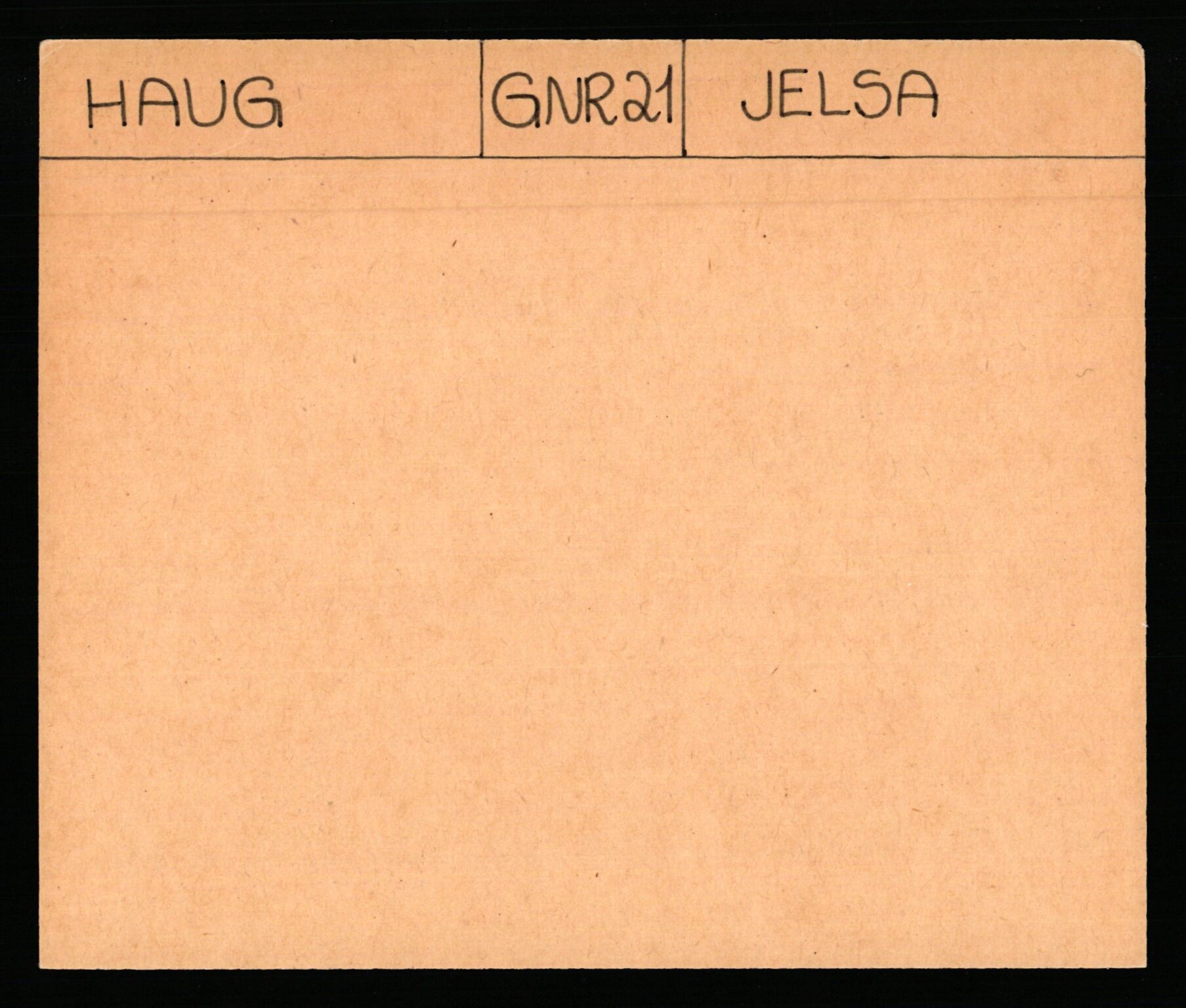Statsarkivet i Stavanger, AV/SAST-A-101971/03/Y/Yk/L0015: Registerkort sortert etter gårdsnavn: Haneberg - Haugland nedre, 1750-1930, s. 285