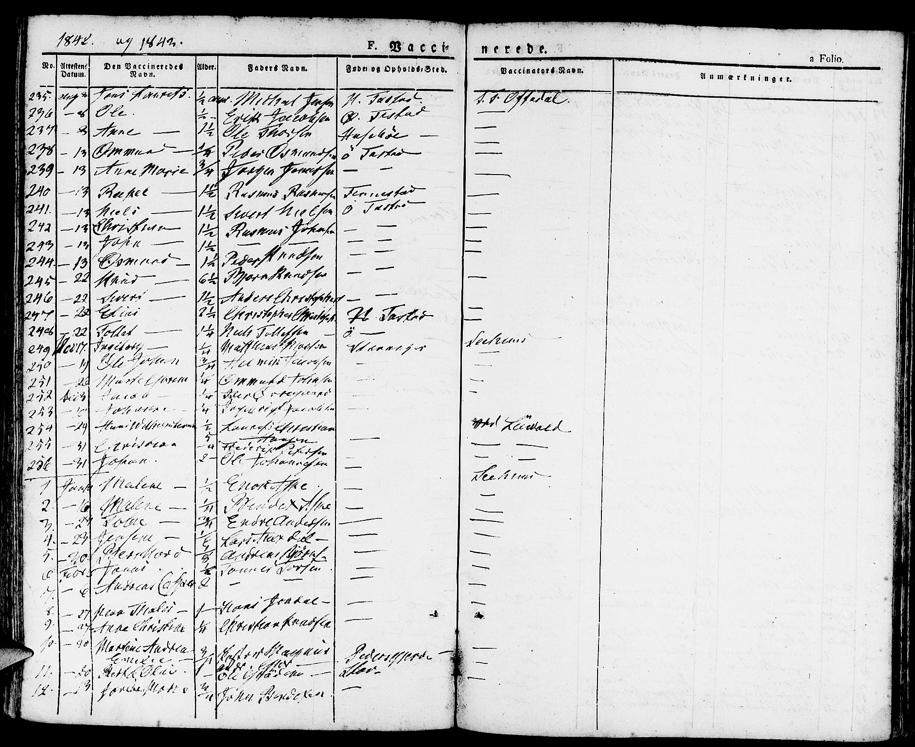 Domkirken sokneprestkontor, AV/SAST-A-101812/001/30/30BA/L0011: Ministerialbok nr. A 11, 1832-1856