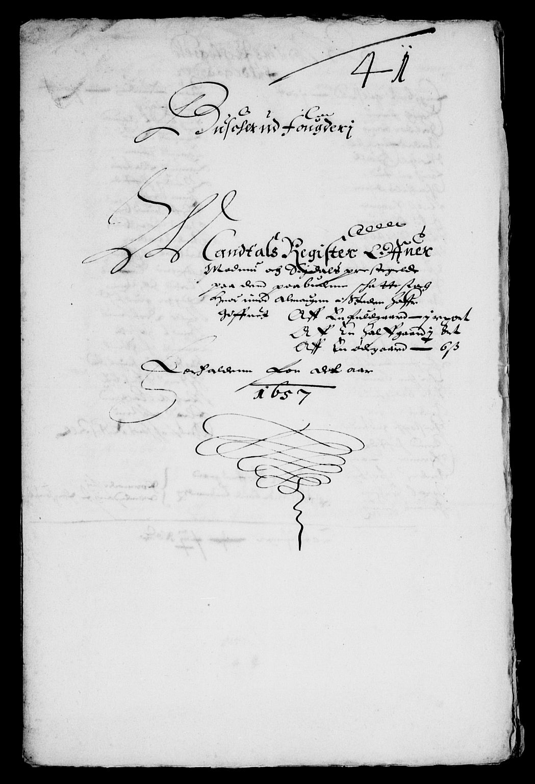 Rentekammeret inntil 1814, Reviderte regnskaper, Lensregnskaper, RA/EA-5023/R/Rb/Rba/L0243: Akershus len, 1657-1658