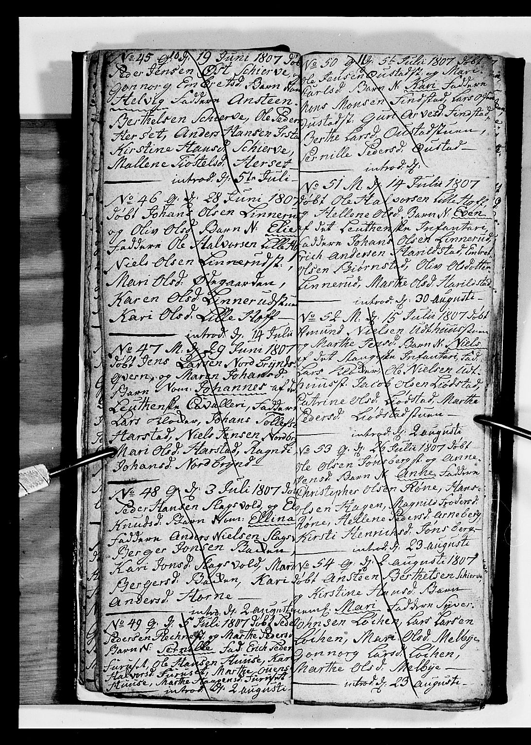 Romedal prestekontor, AV/SAH-PREST-004/L/L0004: Klokkerbok nr. 4, 1807-1814, s. 10-11