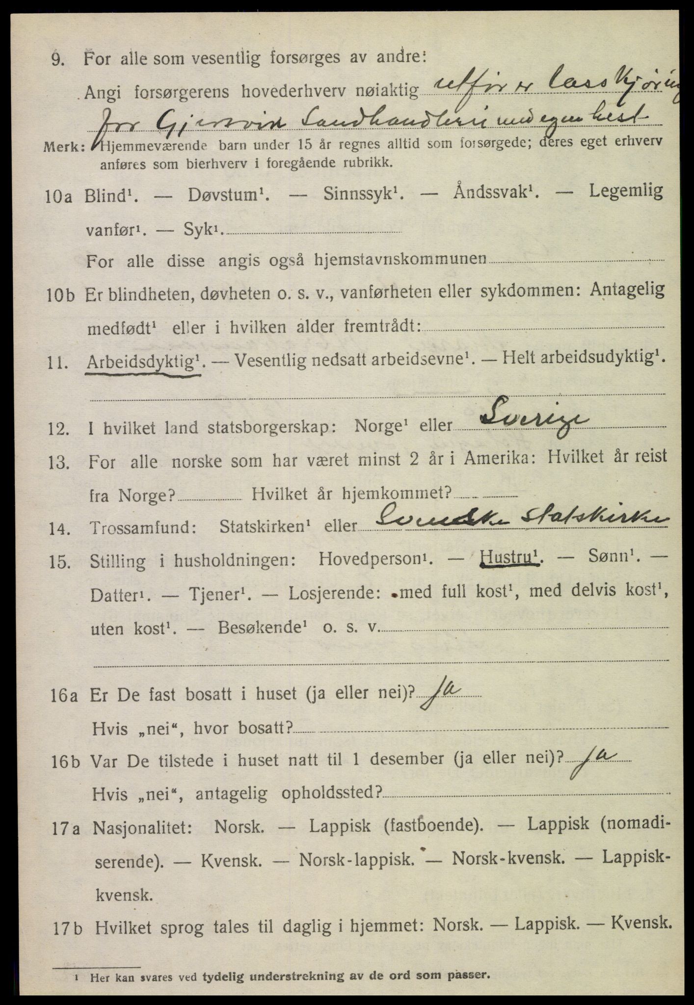 SAT, Folketelling 1920 for 1742 Grong herred, 1920, s. 5630