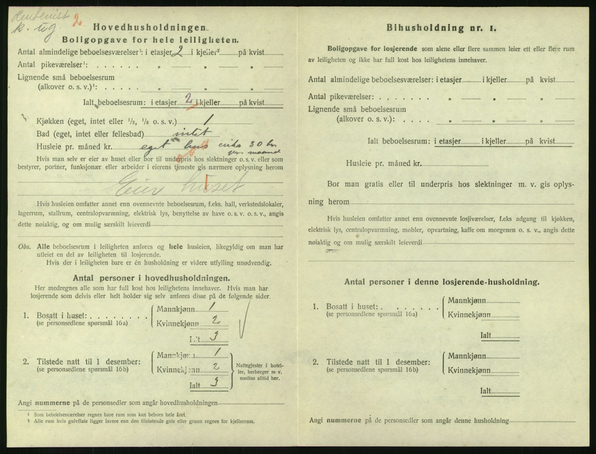 SAH, Folketelling 1920 for 0501 Lillehammer kjøpstad, 1920, s. 1889