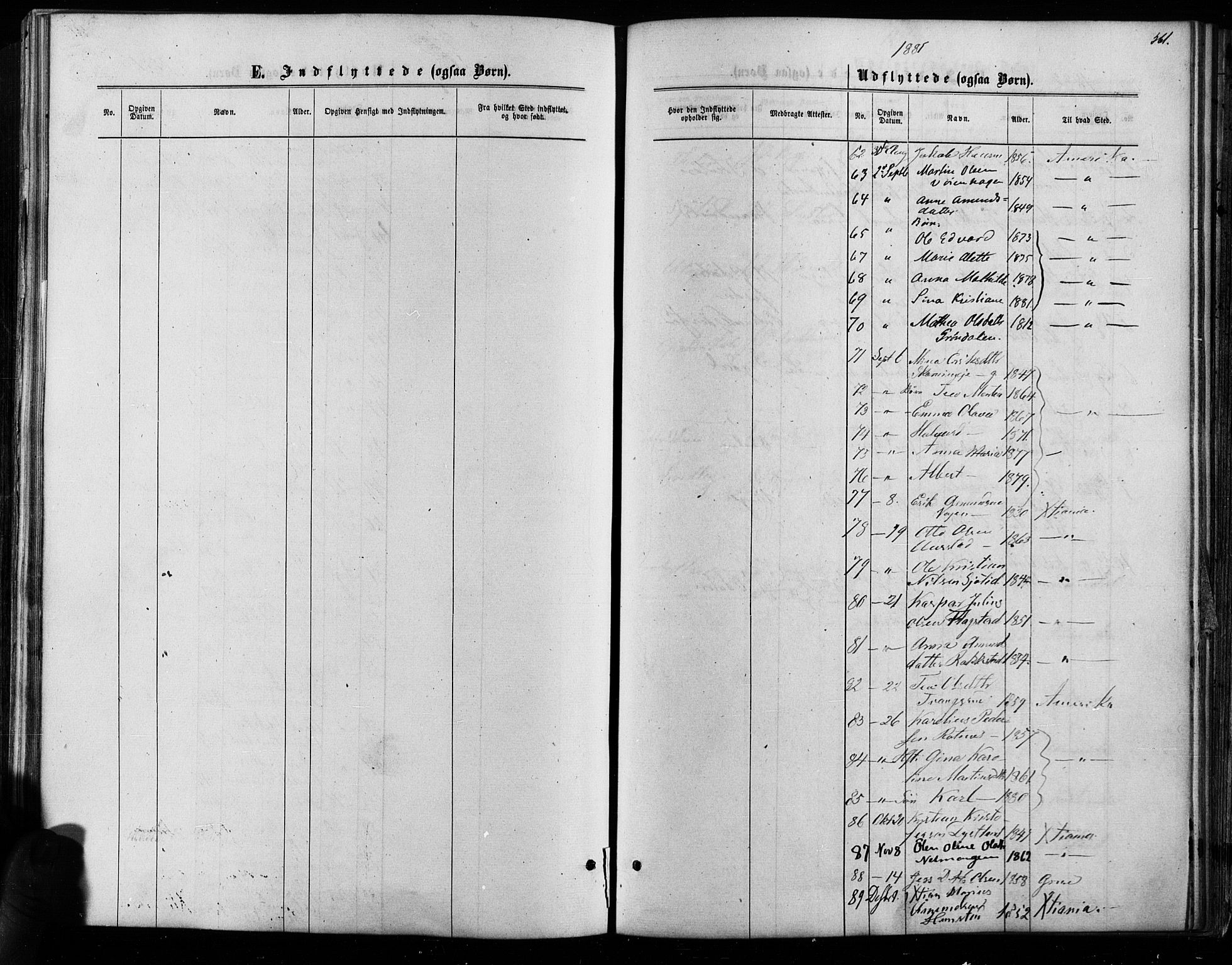 Nes prestekontor Kirkebøker, SAO/A-10410/F/Fa/L0009: Ministerialbok nr. I 9, 1875-1882, s. 562