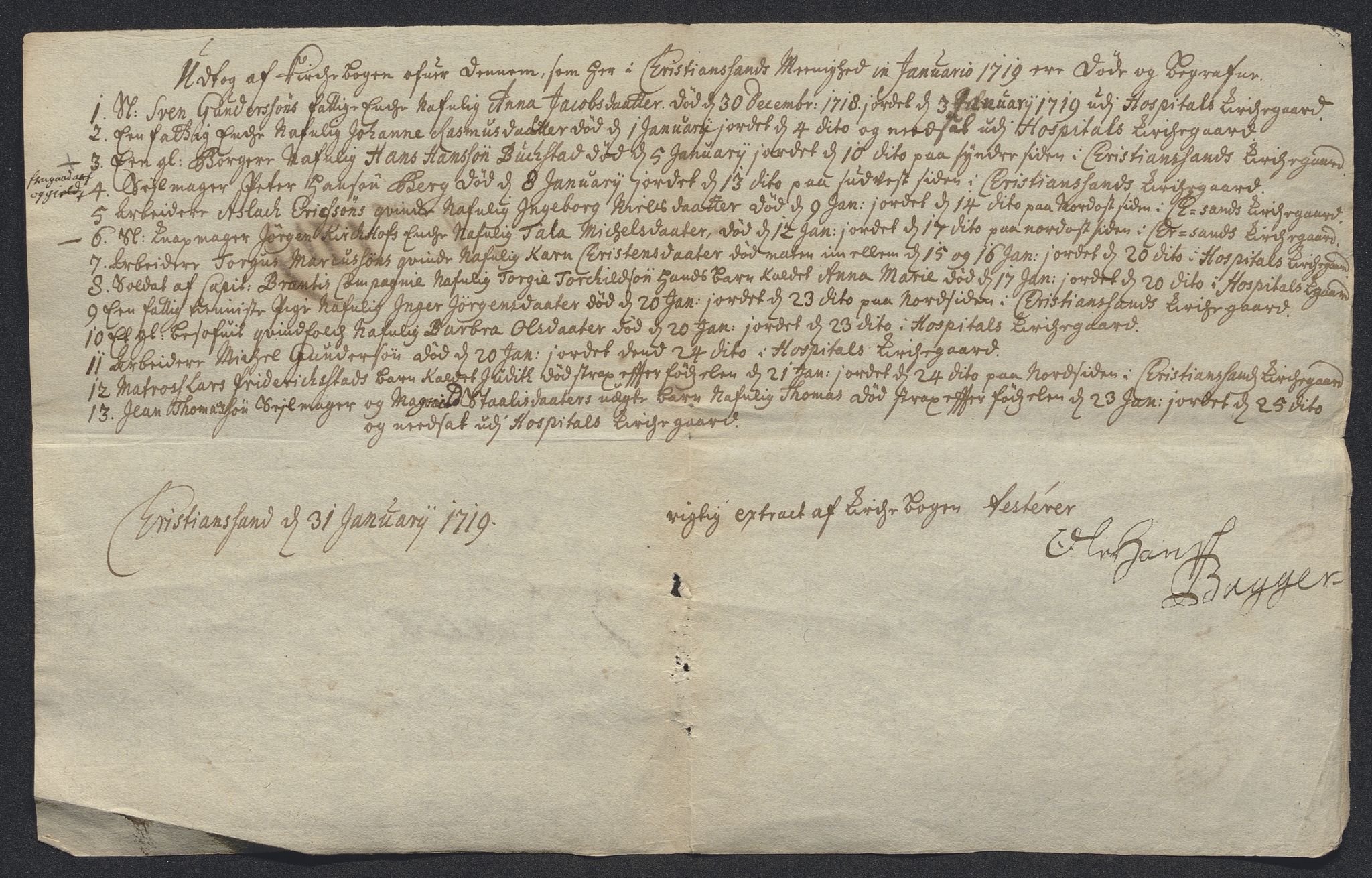 Rentekammeret inntil 1814, Reviderte regnskaper, Byregnskaper, AV/RA-EA-4066/R/Rm/L0286: [M19] Sikt og sakefall, 1719-1727, s. 28