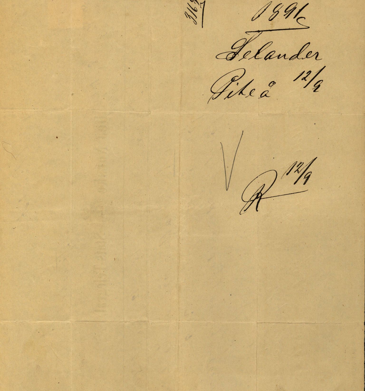 Pa 63 - Østlandske skibsassuranceforening, VEMU/A-1079/G/Ga/L0028/0005: Havaridokumenter / Tjømø, Magnolia, Caroline, Olaf, Stjernen, 1892, s. 5