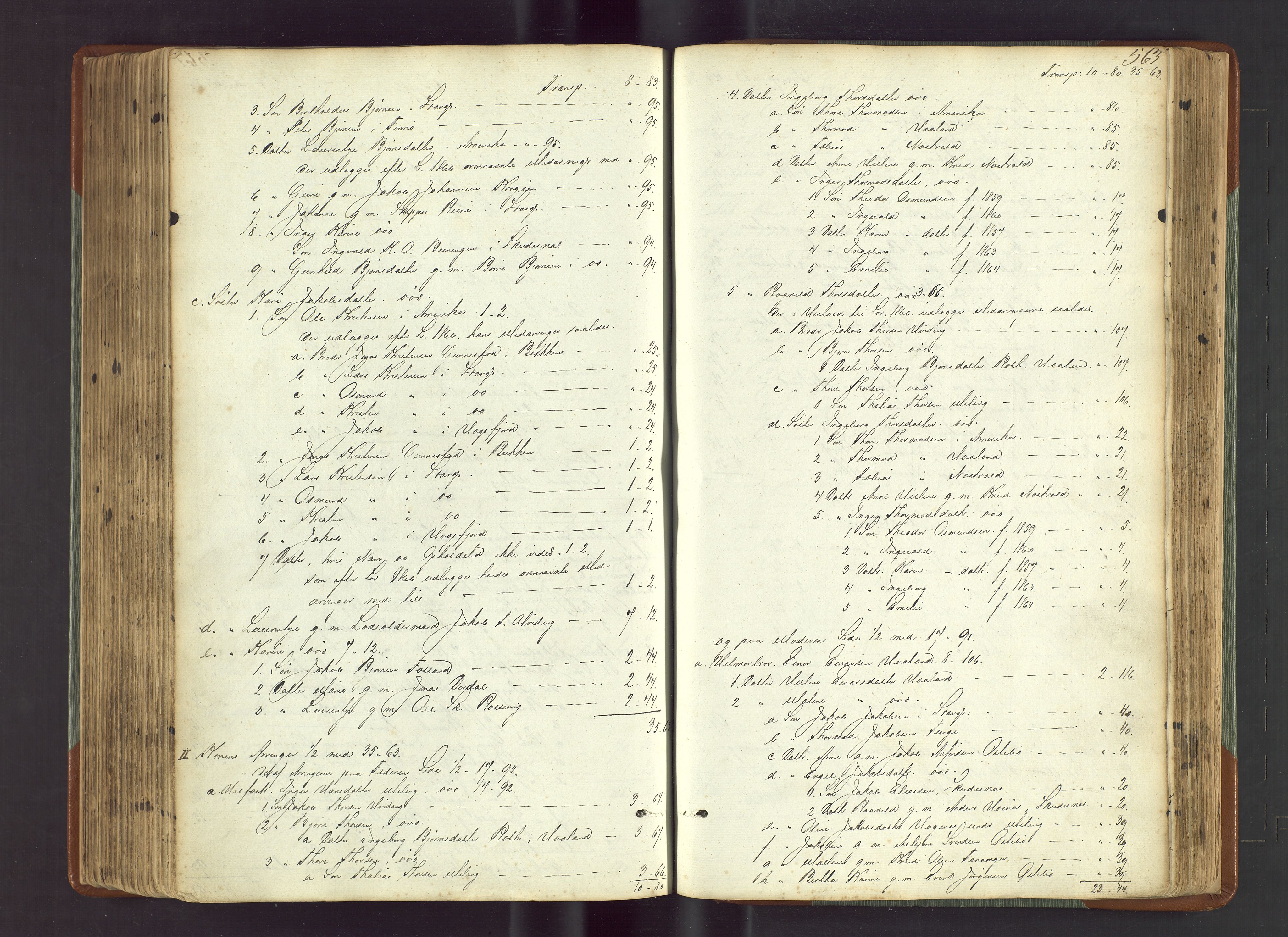 Ryfylke tingrett, AV/SAST-A-100055/001/IV/IVF/L0012b: Skifteforhandlingsprotokoll D1 Høle og Rennesøy, 1847-1880, s. 563