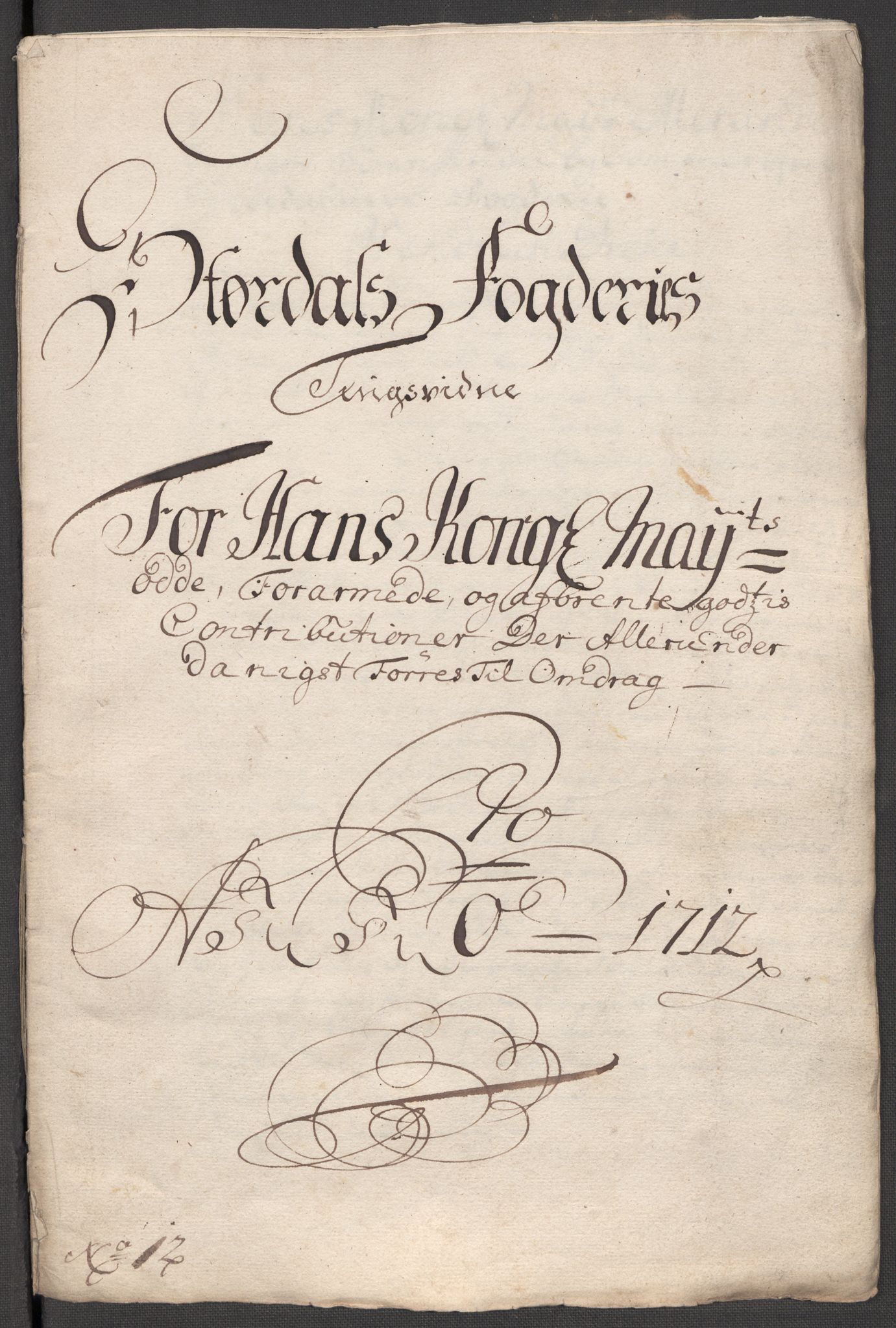 Rentekammeret inntil 1814, Reviderte regnskaper, Fogderegnskap, AV/RA-EA-4092/R62/L4202: Fogderegnskap Stjørdal og Verdal, 1712, s. 322