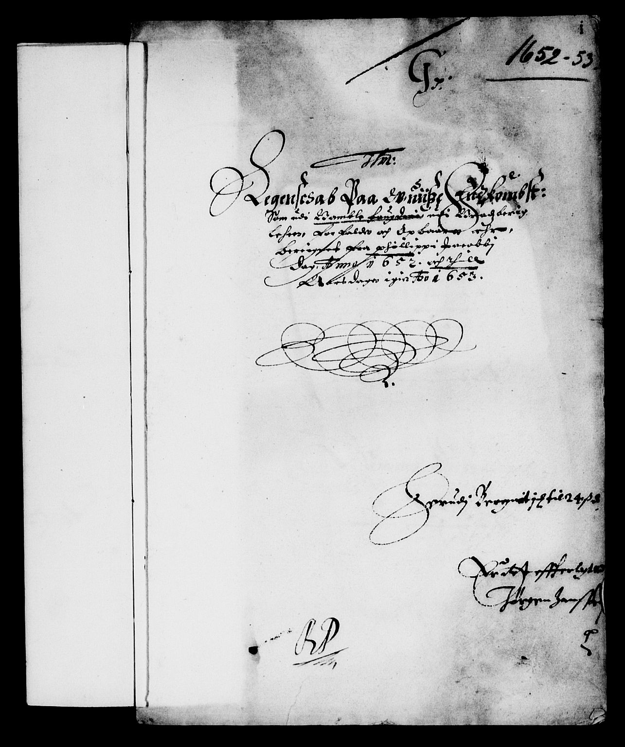 Rentekammeret inntil 1814, Reviderte regnskaper, Lensregnskaper, AV/RA-EA-5023/R/Rb/Rbp/L0038: Bratsberg len, 1651-1653