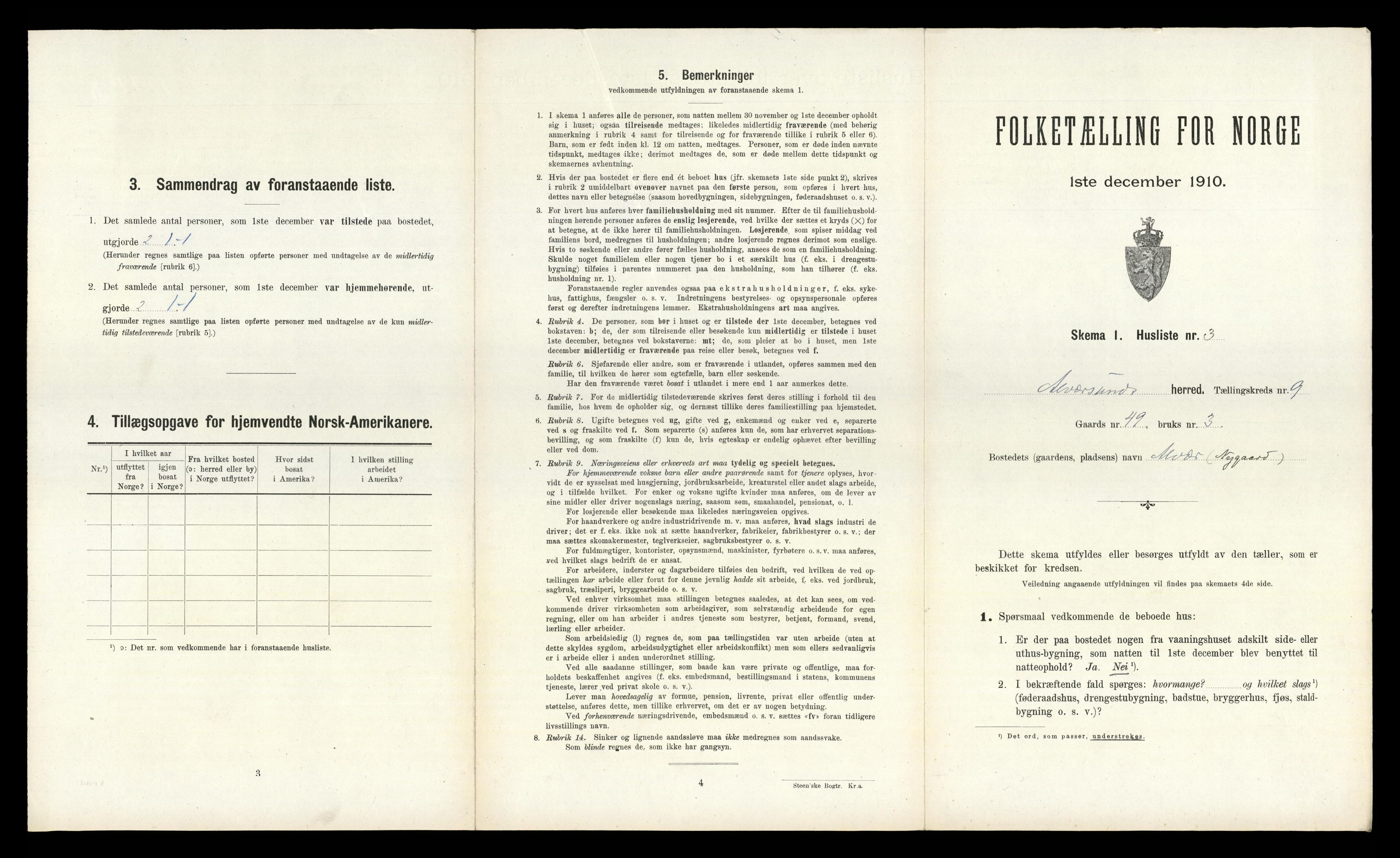 RA, Folketelling 1910 for 1257 Alversund herred, 1910, s. 654