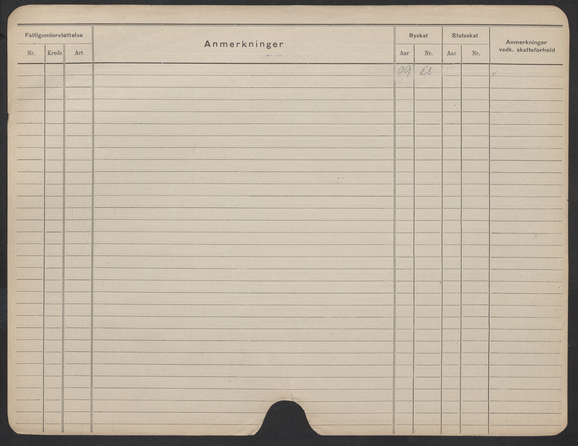 Oslo folkeregister, Registerkort, SAO/A-11715/F/Fa/Fac/L0015: Kvinner, 1906-1914, s. 900b