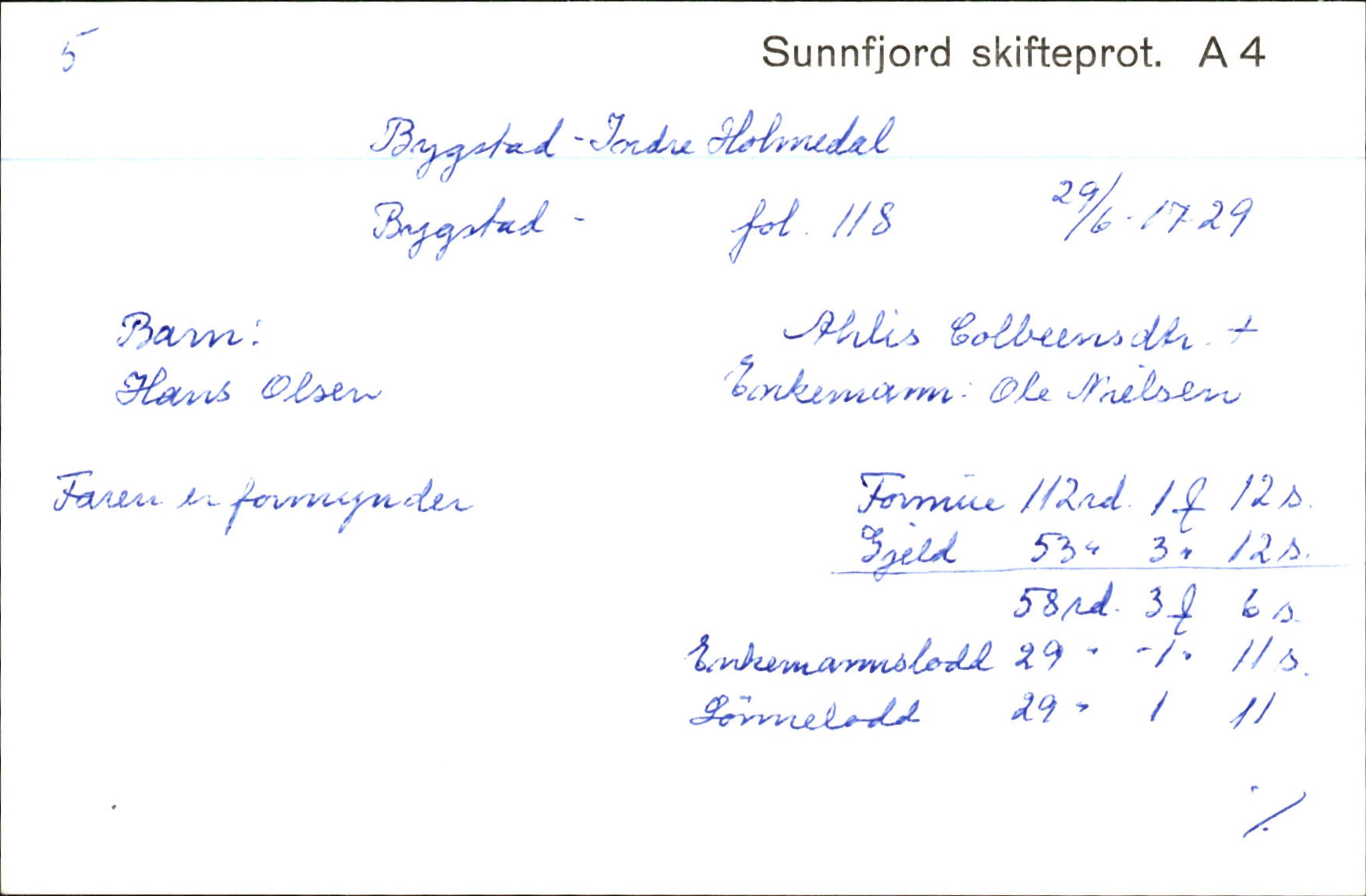 Skiftekort ved Statsarkivet i Bergen, SAB/SKIFTEKORT/003/L0003: Skifteprotokoll nr. 4-5, 1737-1751, s. 236