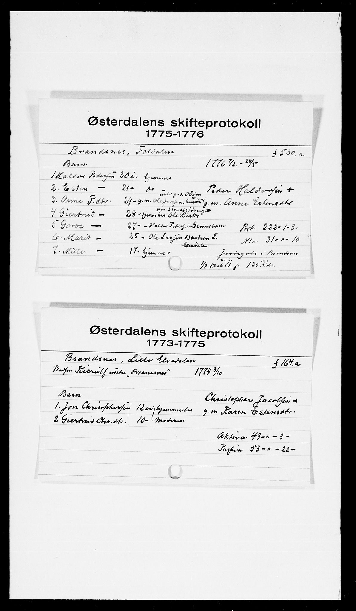 Østerdalen sorenskriveri, AV/SAH-TING-032/J, 1772-1823, s. 5945