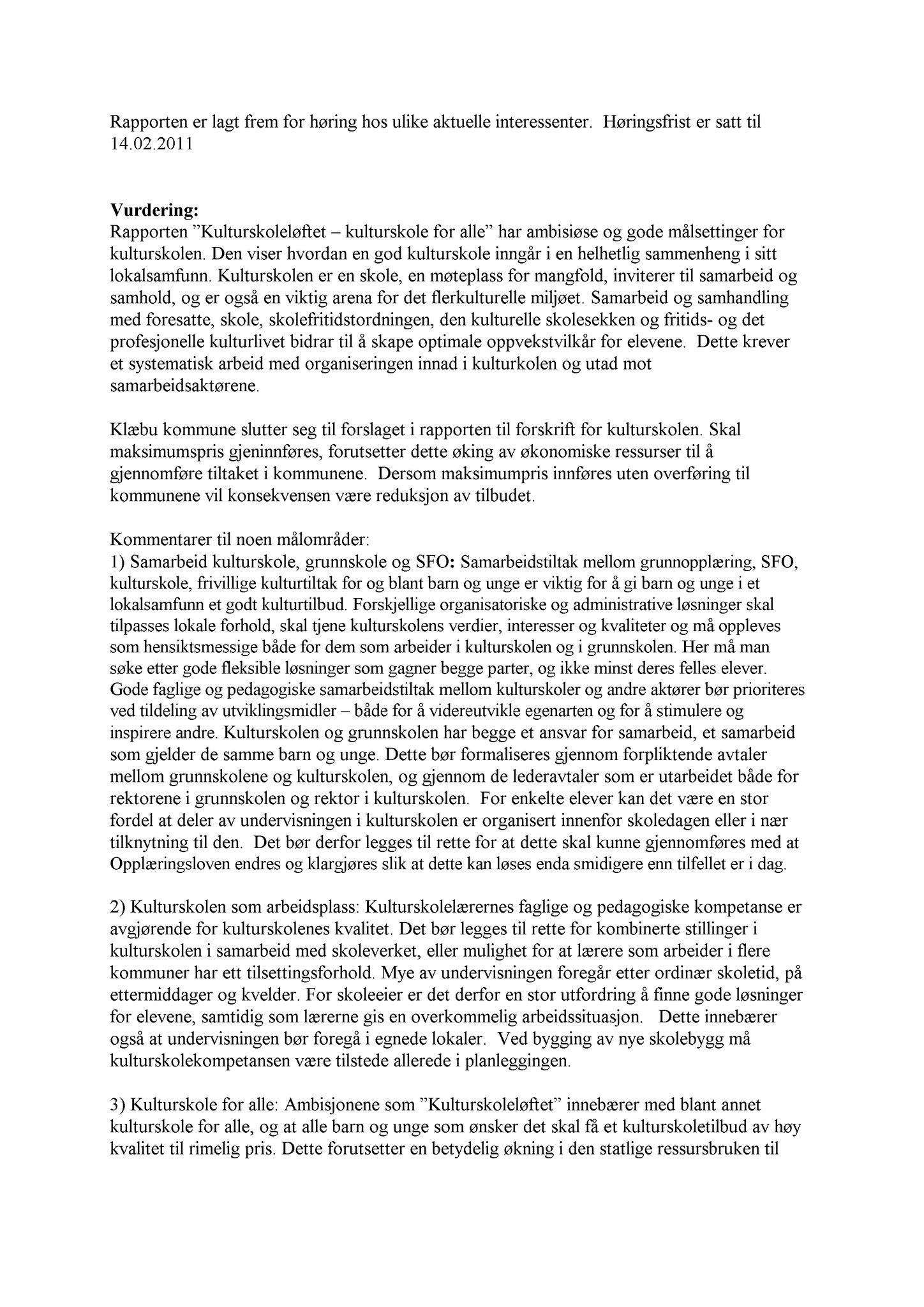 Klæbu Kommune, TRKO/KK/14-UTY/L004: Utvalg for tjenesteyting - Møtedokumenter, 2011, s. 43