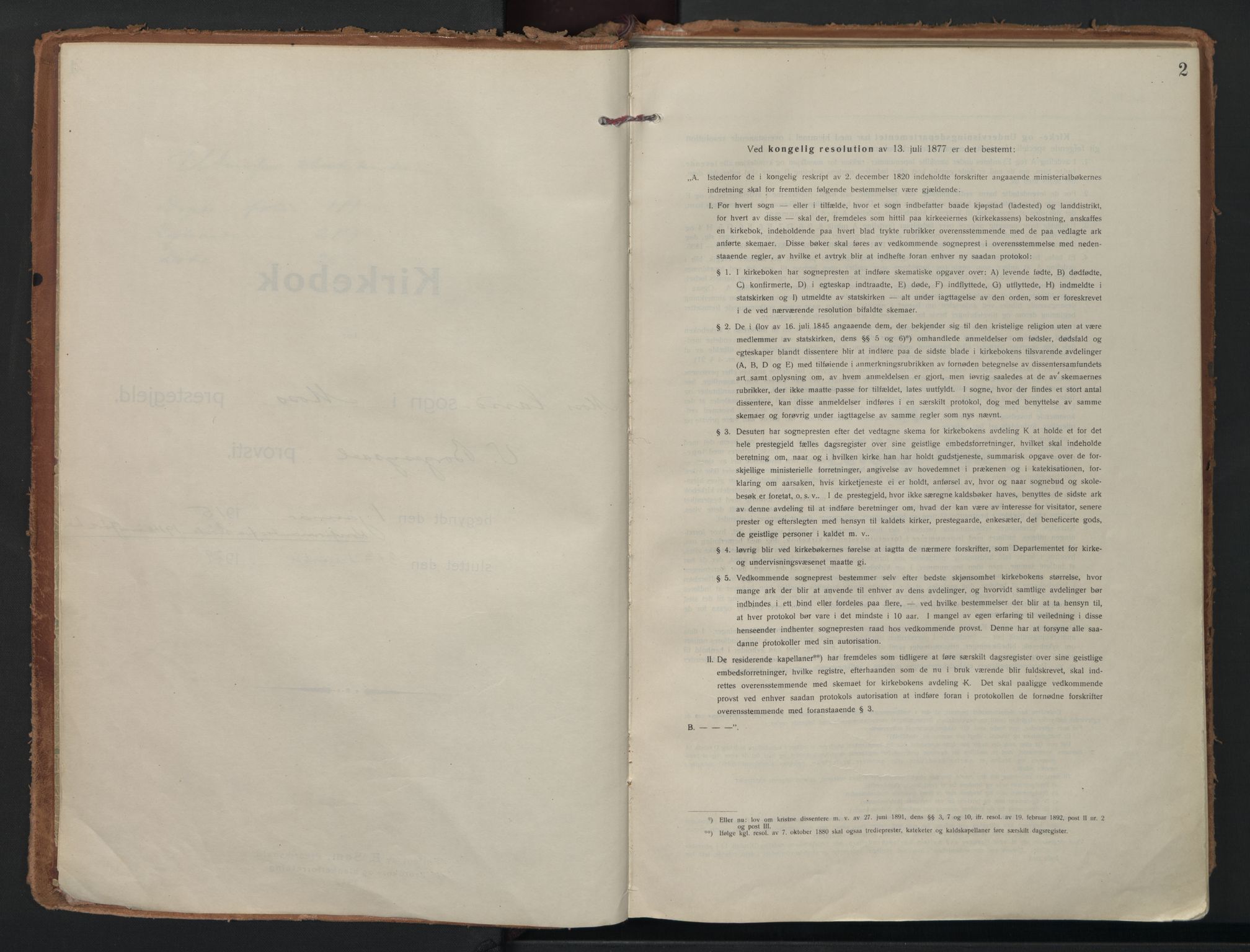 Moss prestekontor Kirkebøker, SAO/A-2003/F/Fc/L0004: Ministerialbok nr. III 4, 1915-1929, s. 2