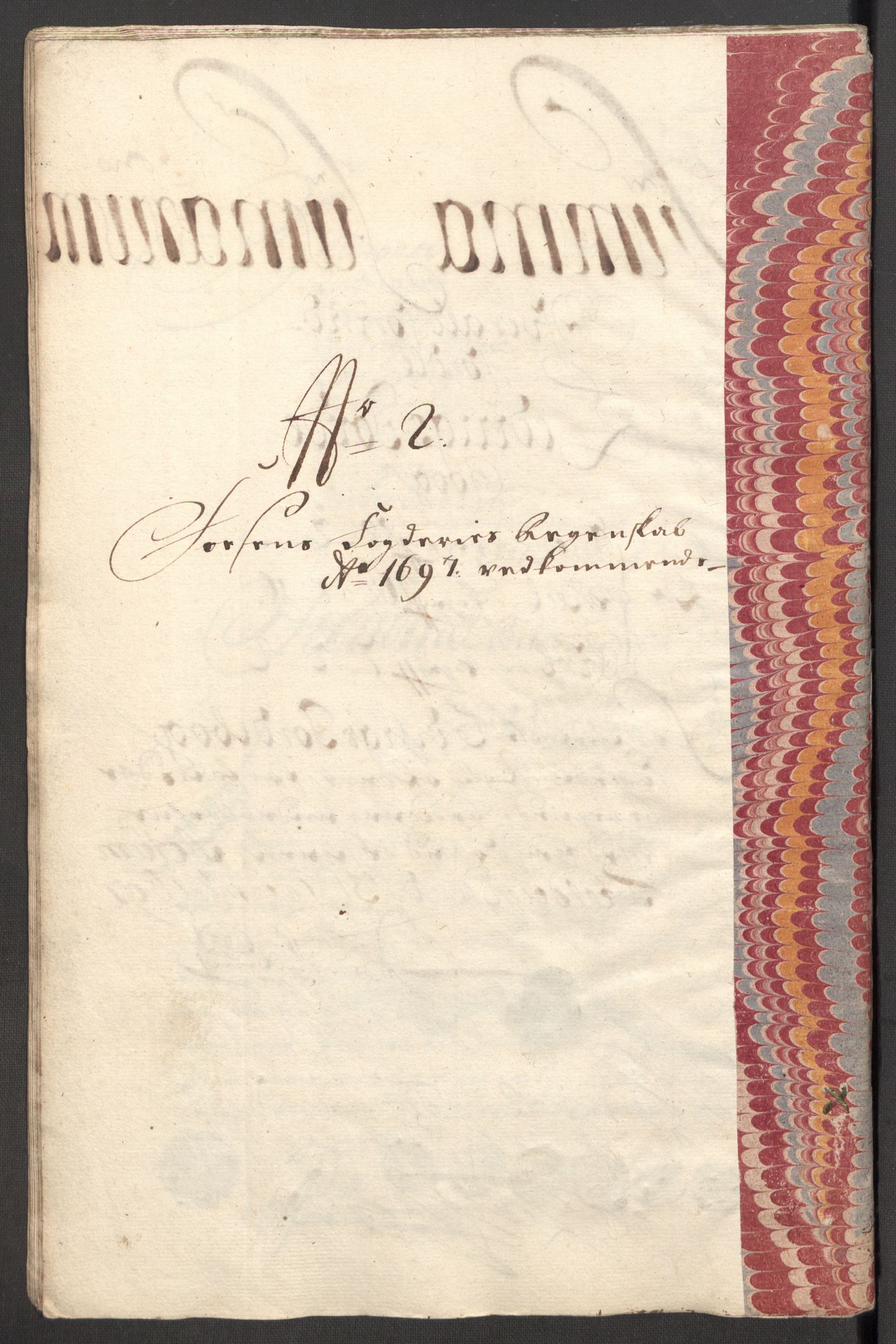 Rentekammeret inntil 1814, Reviderte regnskaper, Fogderegnskap, AV/RA-EA-4092/R57/L3852: Fogderegnskap Fosen, 1697, s. 36