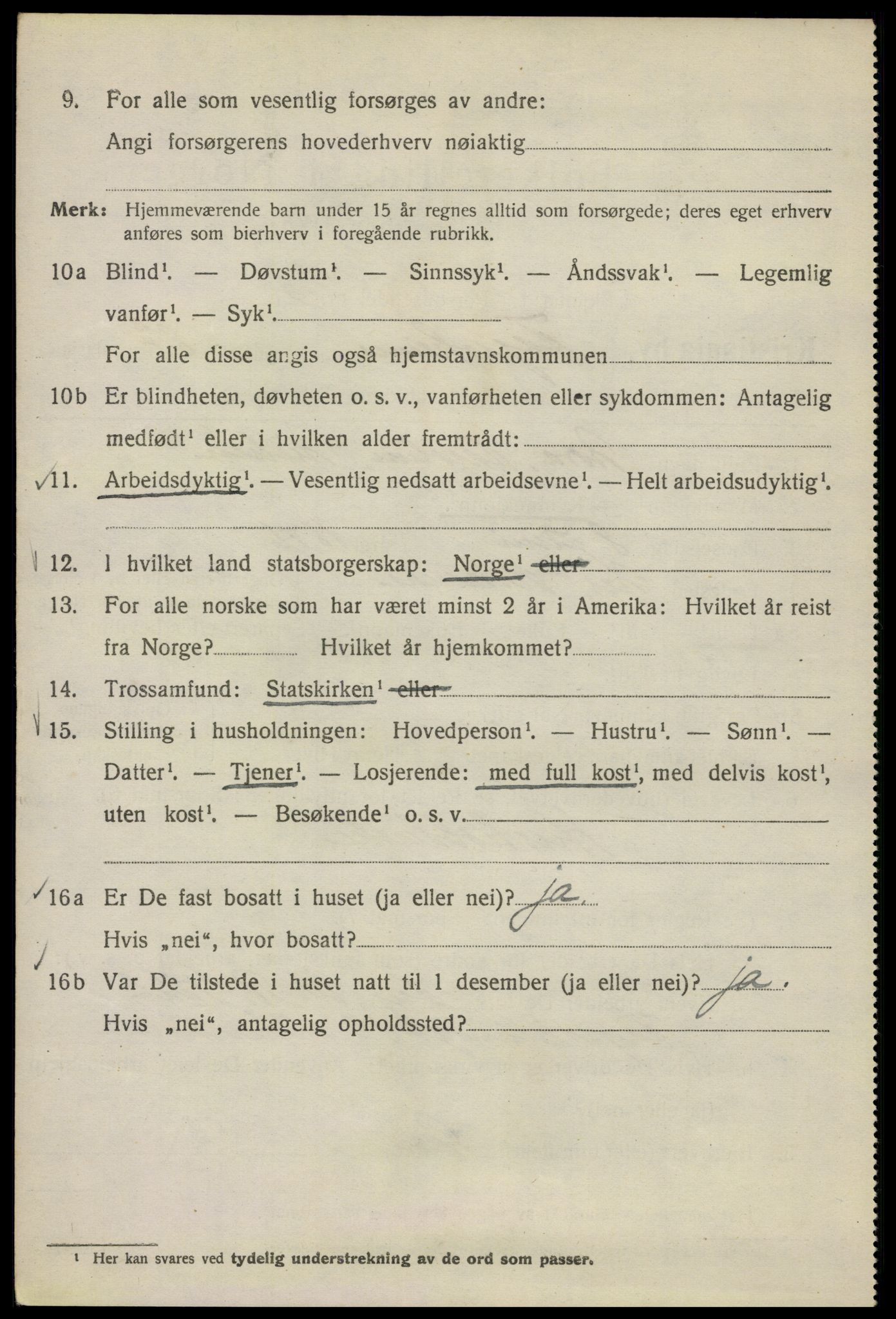 SAO, Folketelling 1920 for 0301 Kristiania kjøpstad, 1920, s. 225344