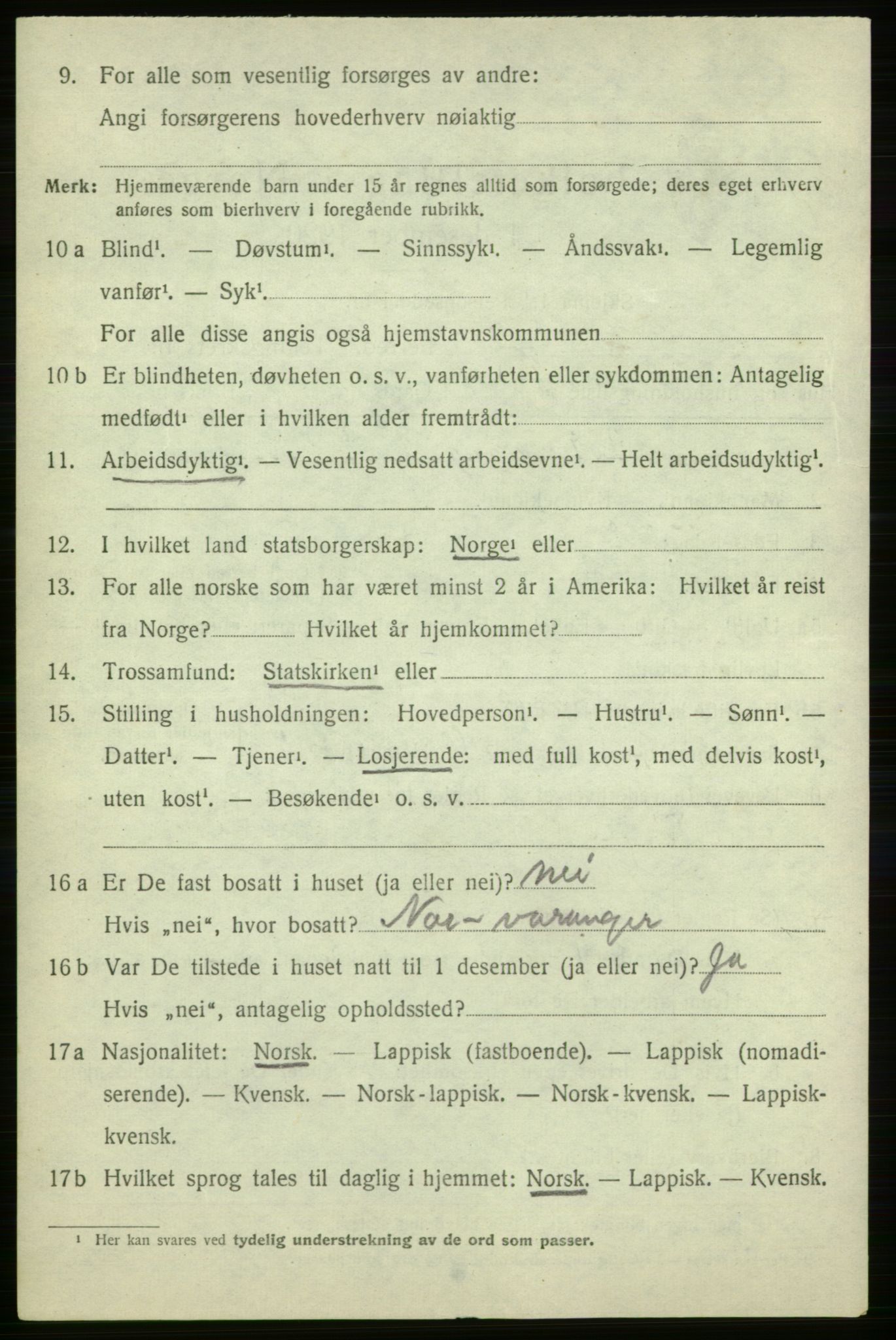 SATØ, Folketelling 1920 for 2030 Sør-Varanger herred, 1920, s. 7501