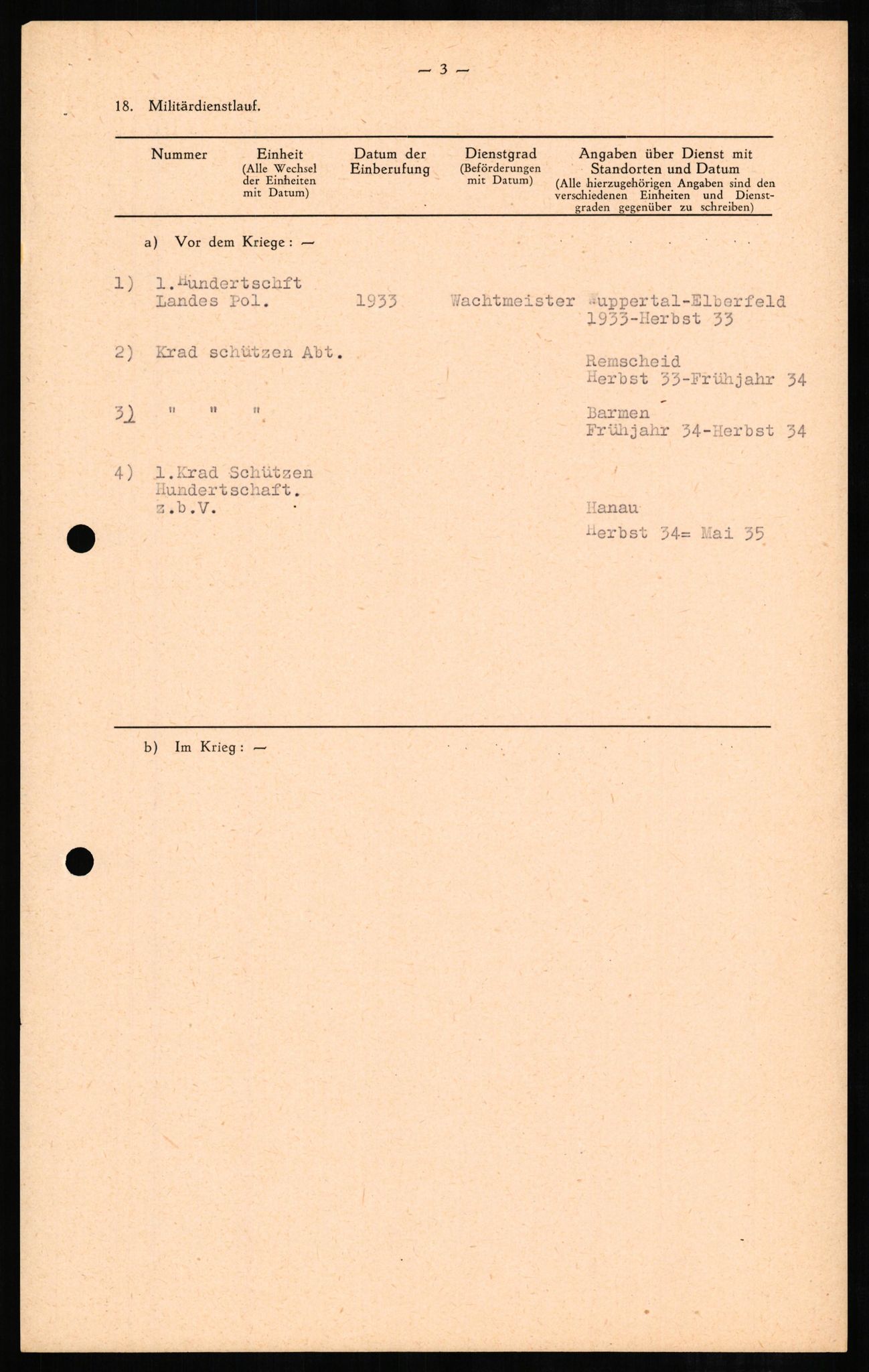 Forsvaret, Forsvarets overkommando II, AV/RA-RAFA-3915/D/Db/L0006: CI Questionaires. Tyske okkupasjonsstyrker i Norge. Tyskere., 1945-1946, s. 398