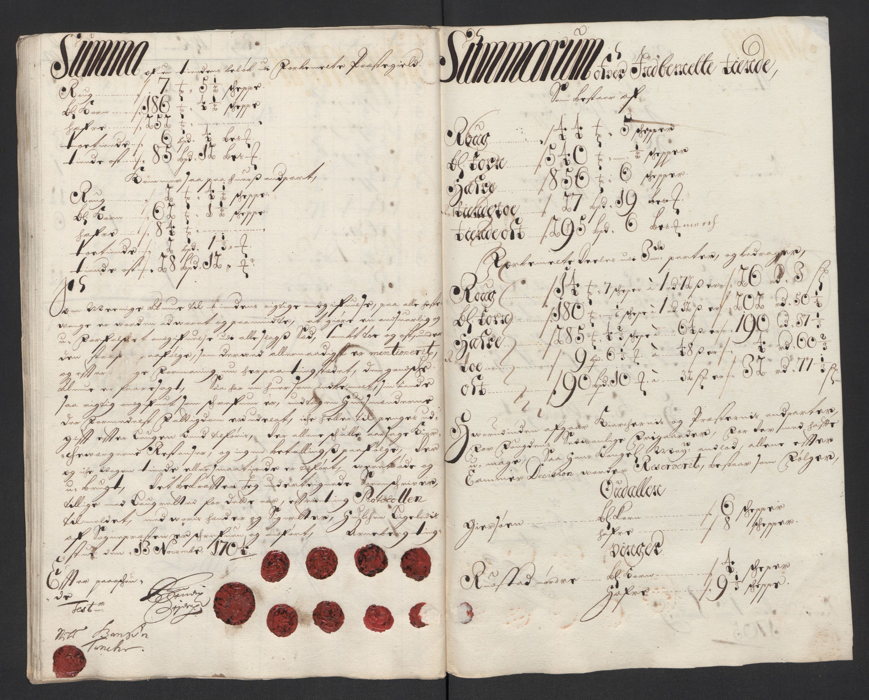 Rentekammeret inntil 1814, Reviderte regnskaper, Fogderegnskap, AV/RA-EA-4092/R13/L0842: Fogderegnskap Solør, Odal og Østerdal, 1704, s. 101