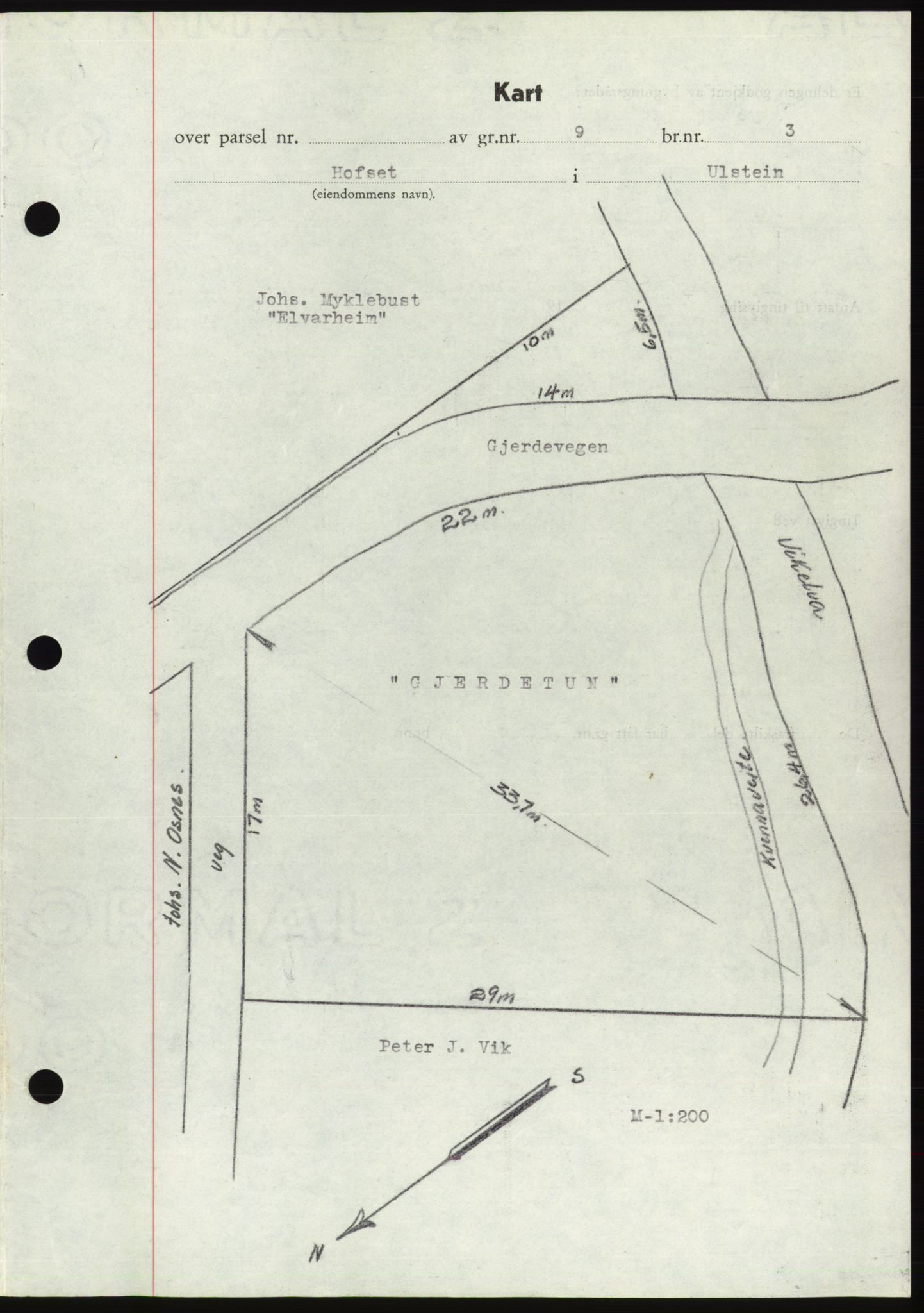 Søre Sunnmøre sorenskriveri, AV/SAT-A-4122/1/2/2C/L0077: Pantebok nr. 3A, 1945-1946, Dagboknr: 510/1945