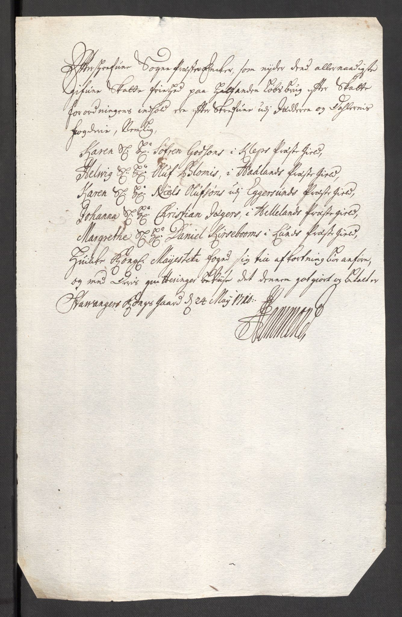 Rentekammeret inntil 1814, Reviderte regnskaper, Fogderegnskap, RA/EA-4092/R46/L2734: Fogderegnskap Jæren og Dalane, 1709-1710, s. 62