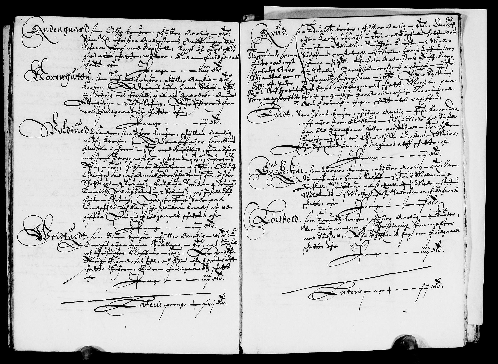 Rentekammeret inntil 1814, Reviderte regnskaper, Lensregnskaper, AV/RA-EA-5023/R/Rb/Rbp/L0038: Bratsberg len, 1651-1653