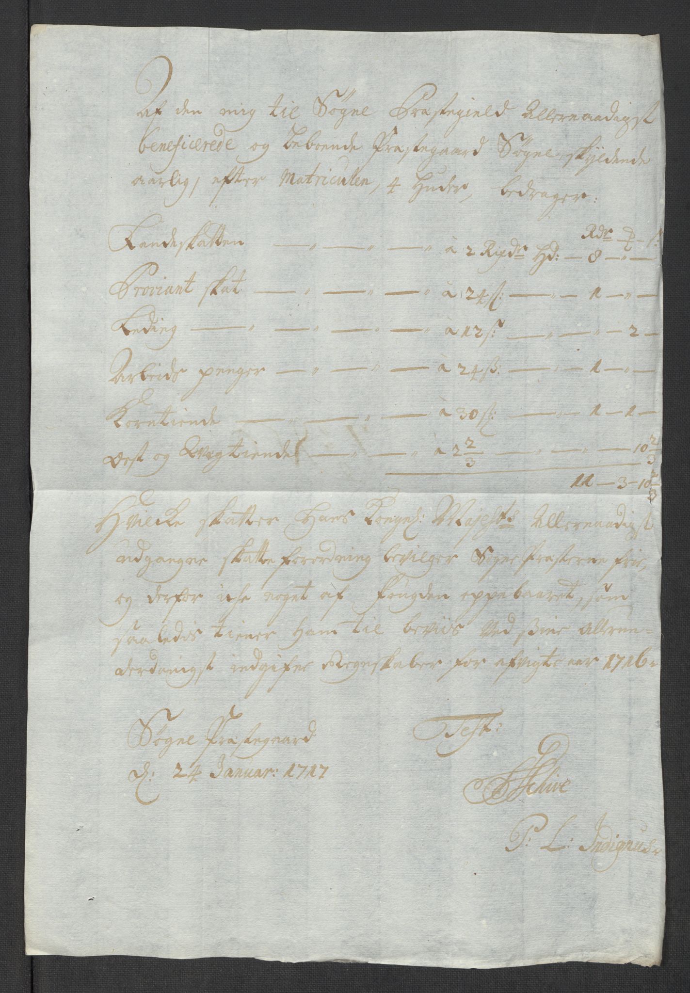 Rentekammeret inntil 1814, Reviderte regnskaper, Fogderegnskap, AV/RA-EA-4092/R43/L2560: Fogderegnskap Lista og Mandal, 1716, s. 182