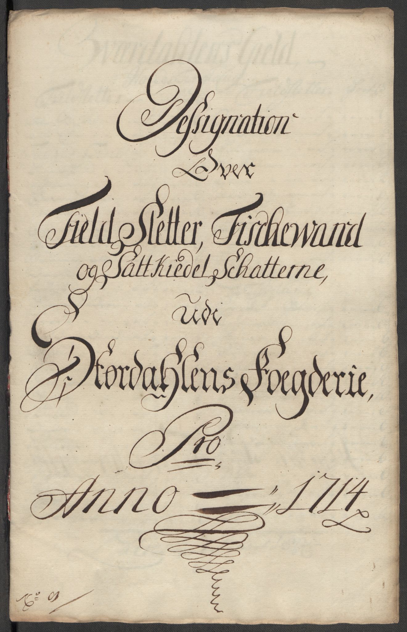 Rentekammeret inntil 1814, Reviderte regnskaper, Fogderegnskap, RA/EA-4092/R62/L4204: Fogderegnskap Stjørdal og Verdal, 1714, s. 135