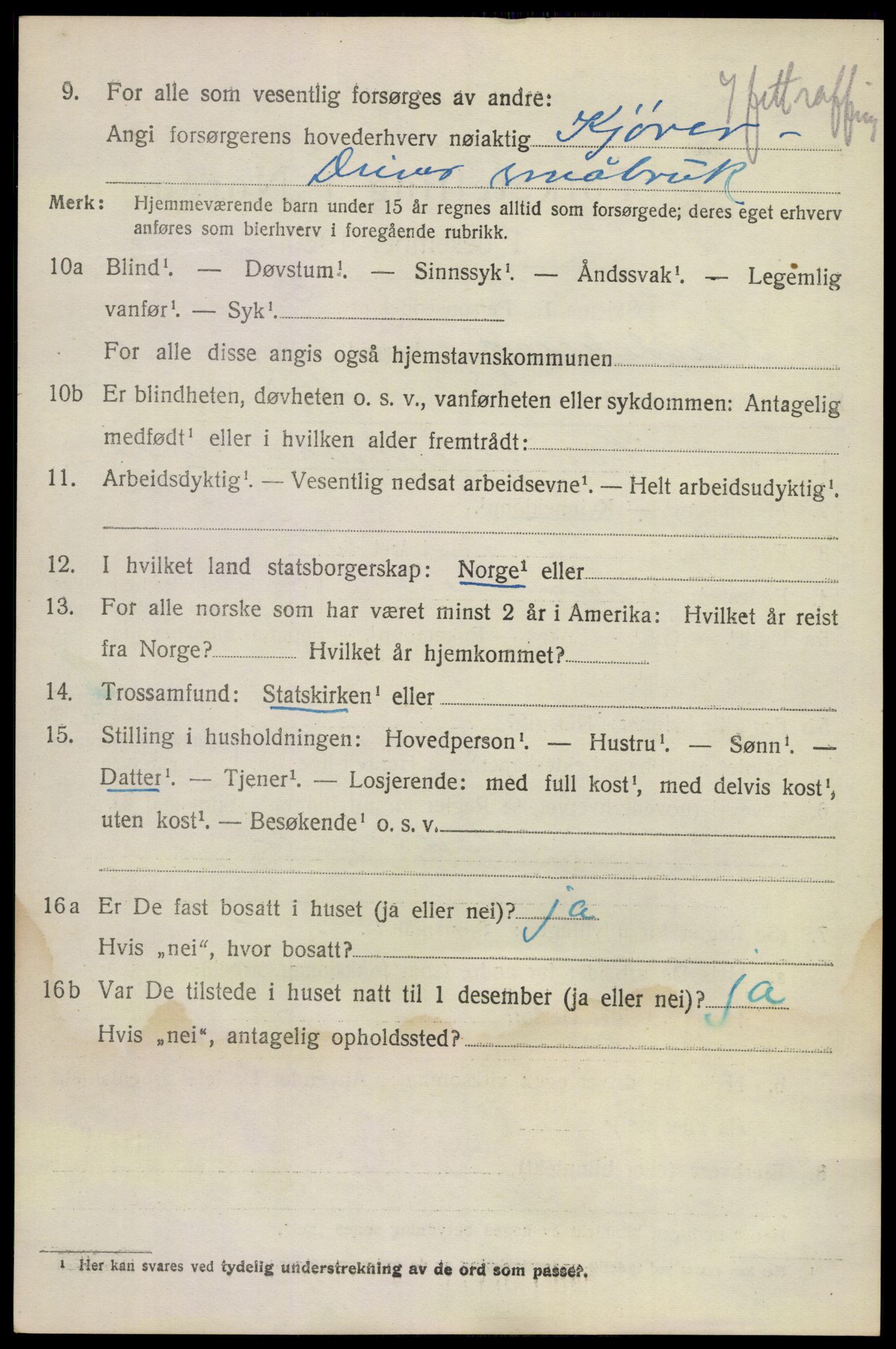 SAKO, Folketelling 1920 for 0724 Sandeherred herred, 1920, s. 15261