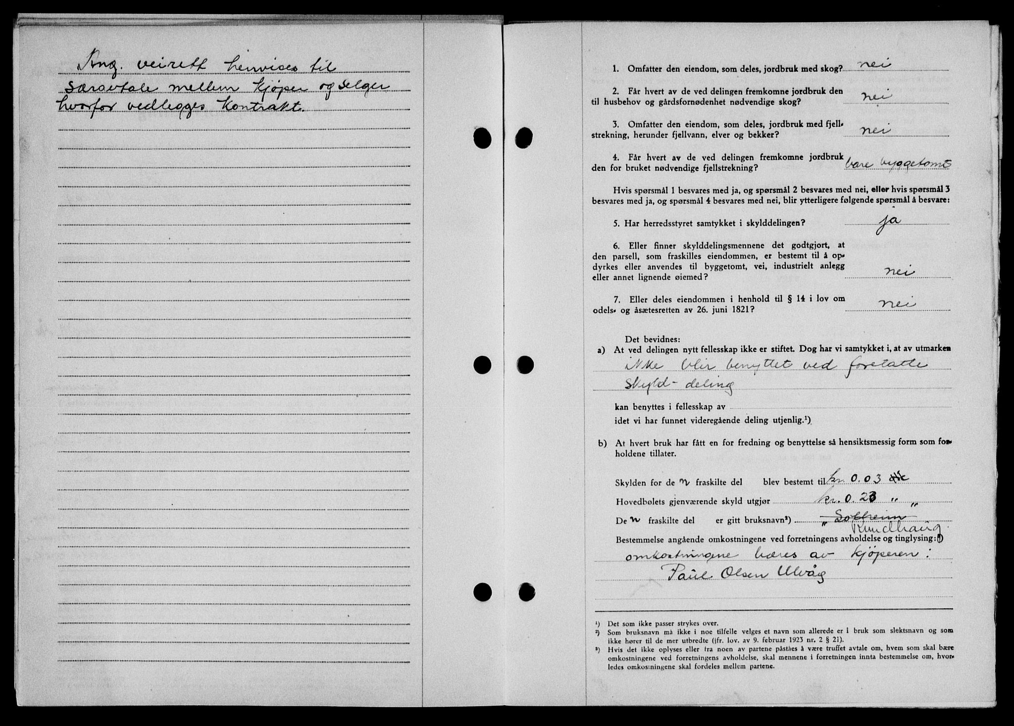 Lofoten sorenskriveri, SAT/A-0017/1/2/2C/L0012a: Pantebok nr. 12a, 1943-1944, Dagboknr: 989/1944