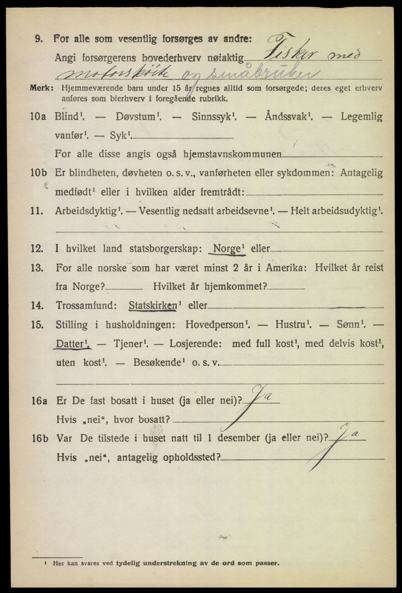 SAK, Folketelling 1920 for 1011 Randesund herred, 1920, s. 1751