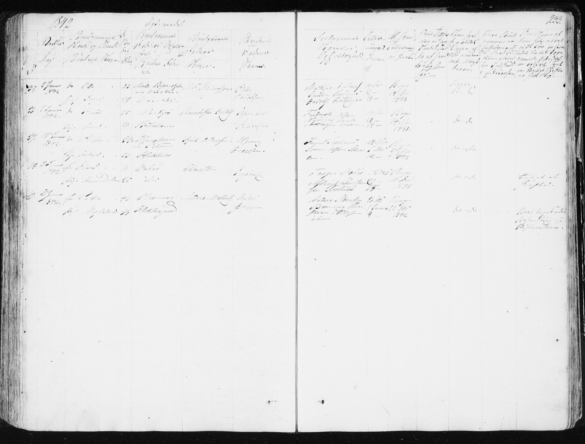 Ministerialprotokoller, klokkerbøker og fødselsregistre - Sør-Trøndelag, SAT/A-1456/634/L0528: Ministerialbok nr. 634A04, 1827-1842, s. 233