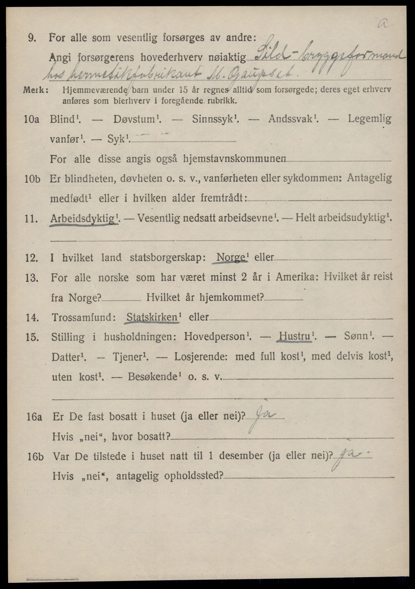 SAT, Folketelling 1920 for 1554 Bremsnes herred, 1920, s. 3378