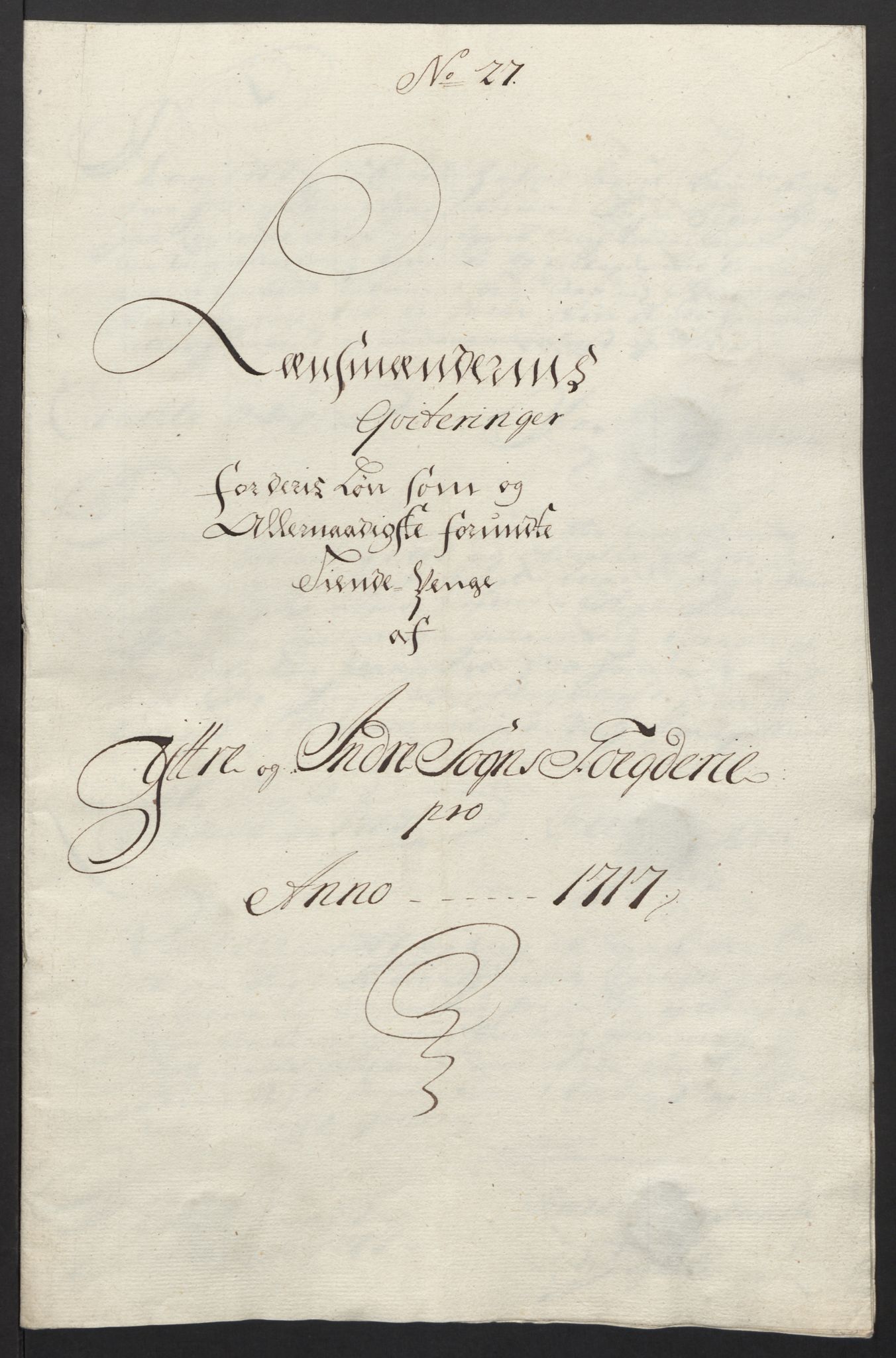 Rentekammeret inntil 1814, Reviderte regnskaper, Fogderegnskap, RA/EA-4092/R52/L3321: Fogderegnskap Sogn, 1717-1718, s. 164