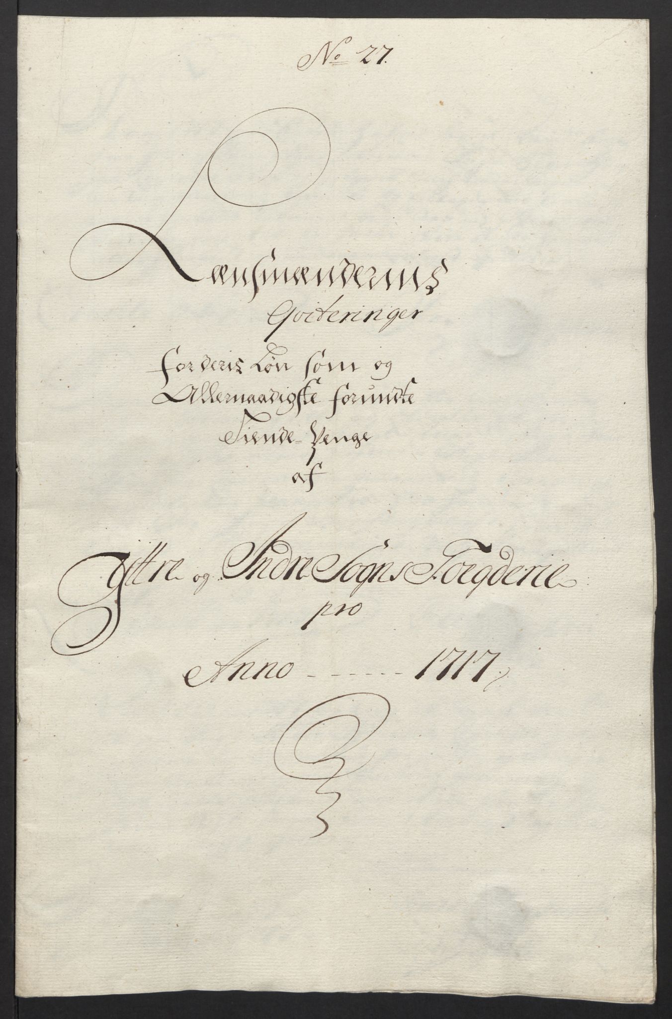 Rentekammeret inntil 1814, Reviderte regnskaper, Fogderegnskap, AV/RA-EA-4092/R52/L3321: Fogderegnskap Sogn, 1717-1718, s. 164