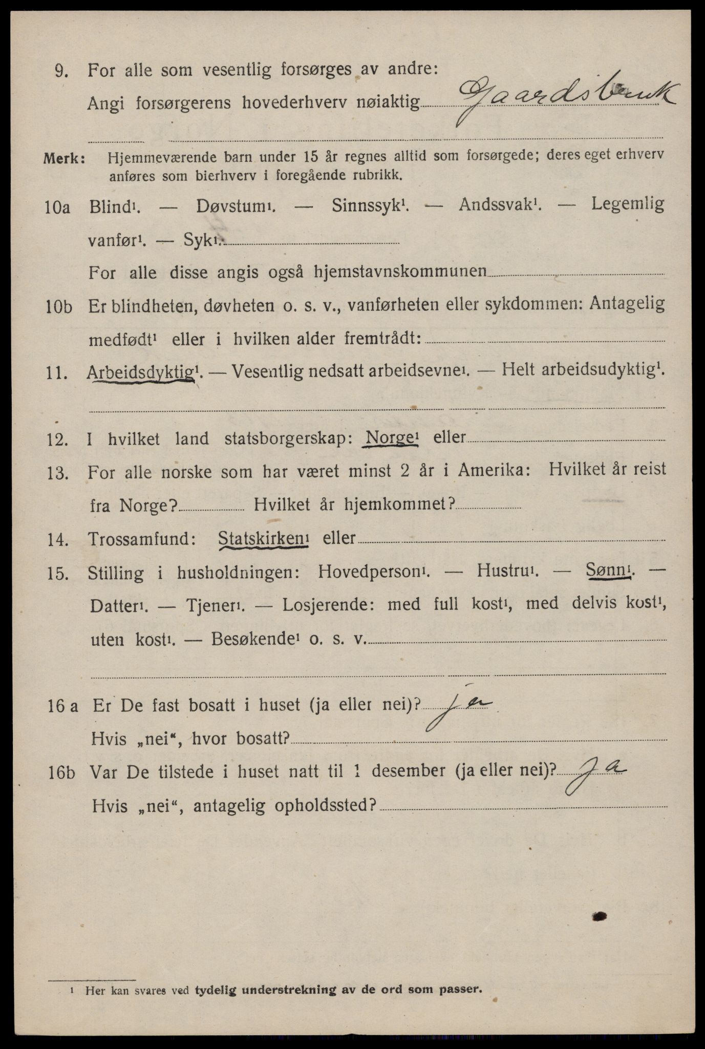 SAKO, Folketelling 1920 for 0830 Nissedal herred, 1920, s. 1784