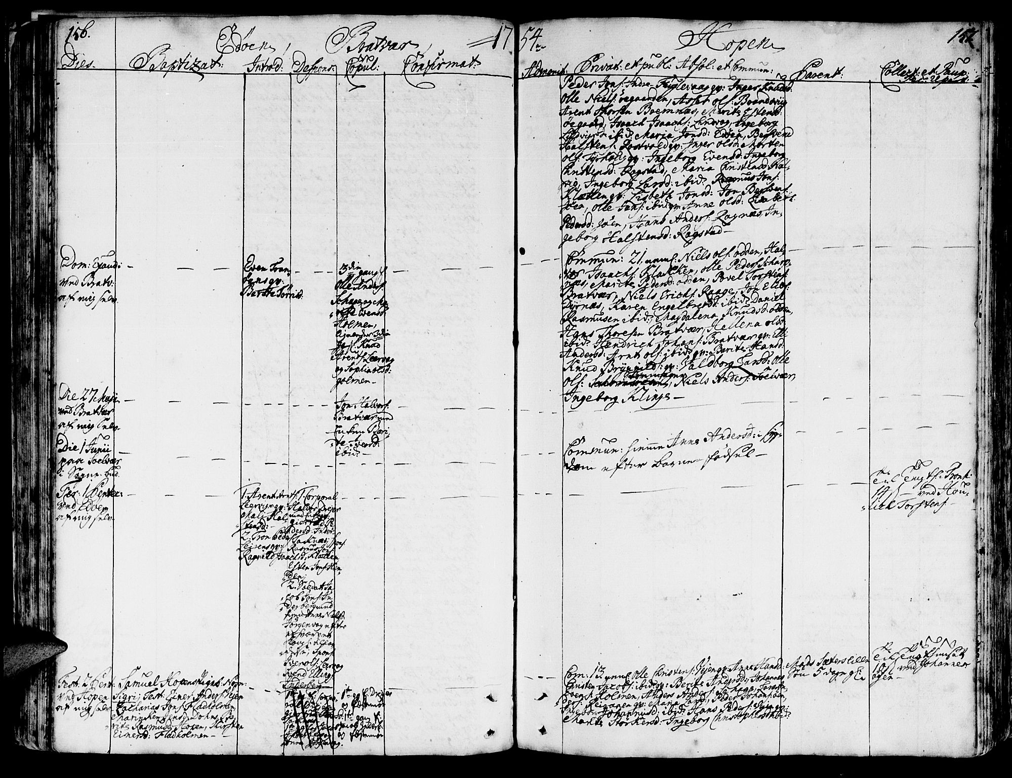 Ministerialprotokoller, klokkerbøker og fødselsregistre - Møre og Romsdal, AV/SAT-A-1454/581/L0931: Ministerialbok nr. 581A01, 1751-1765, s. 156-157