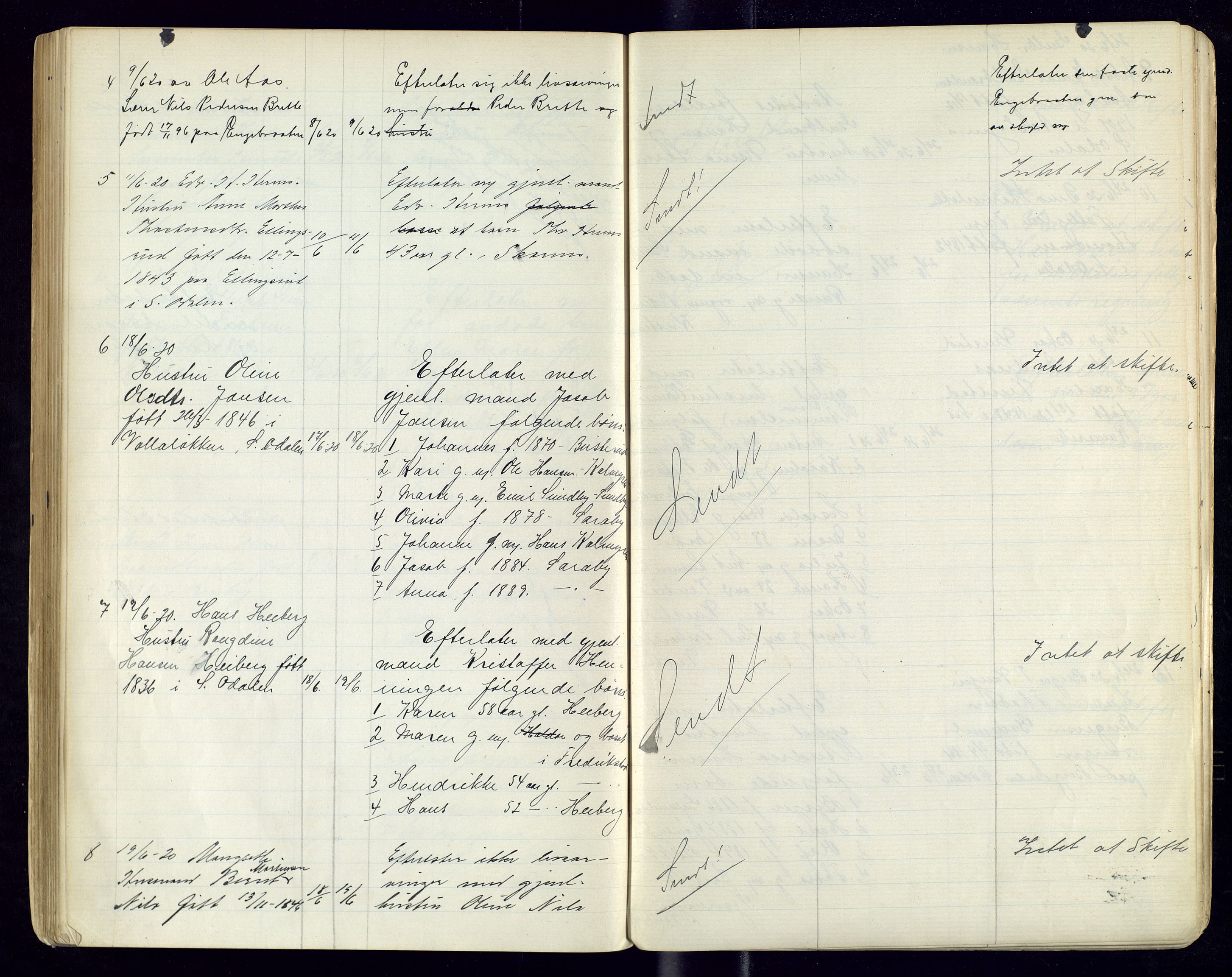 Sør-Odal lensmannskontor, AV/SAH-LHS-022/H/Hb/L0002/0002: Protokoller over anmeldte dødsfall / Protokoll over anmeldte dødsfall, 1915-1921