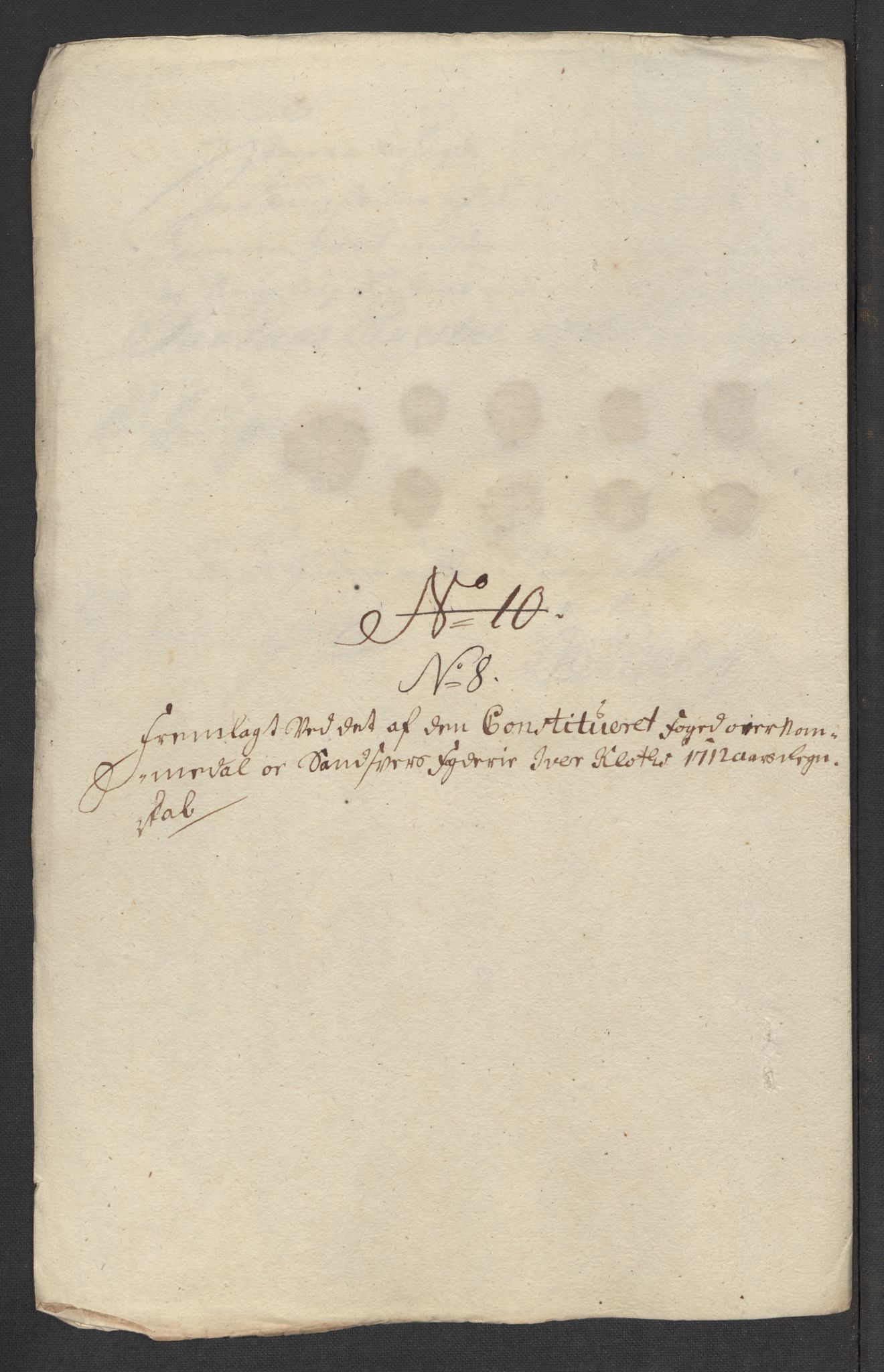 Rentekammeret inntil 1814, Reviderte regnskaper, Fogderegnskap, RA/EA-4092/R24/L1587: Fogderegnskap Numedal og Sandsvær, 1712, s. 256