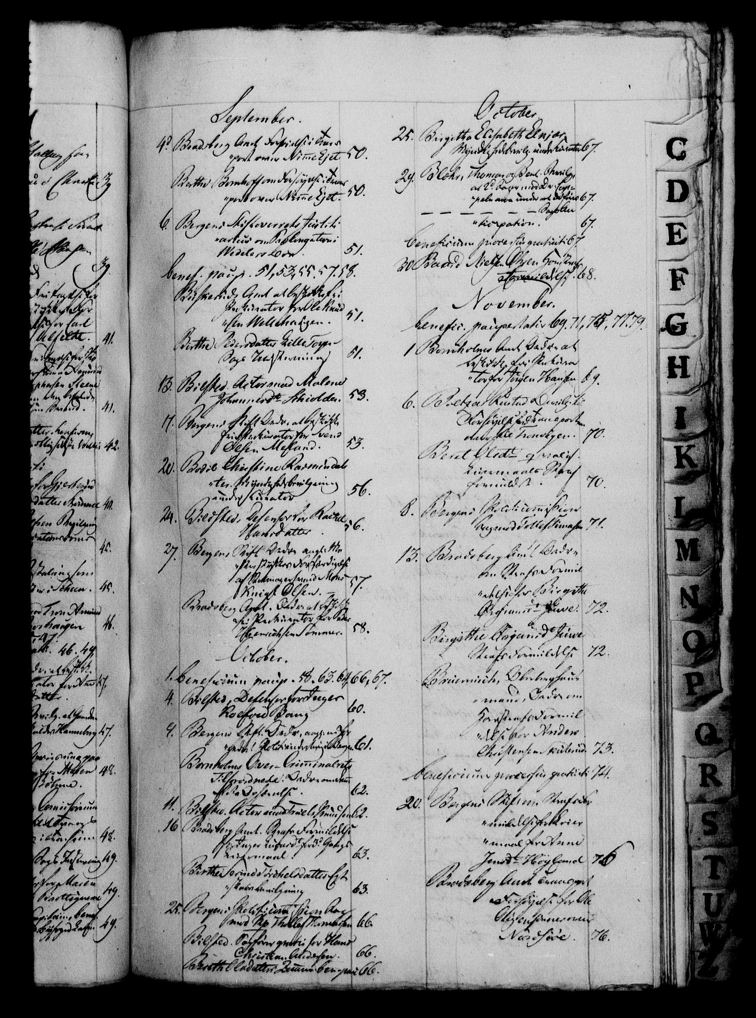 Danske Kanselli 1800-1814, AV/RA-EA-3024/H/Hf/Hfb/Hfbc/L0012: Underskrivelsesbok m. register, 1811, s. 98
