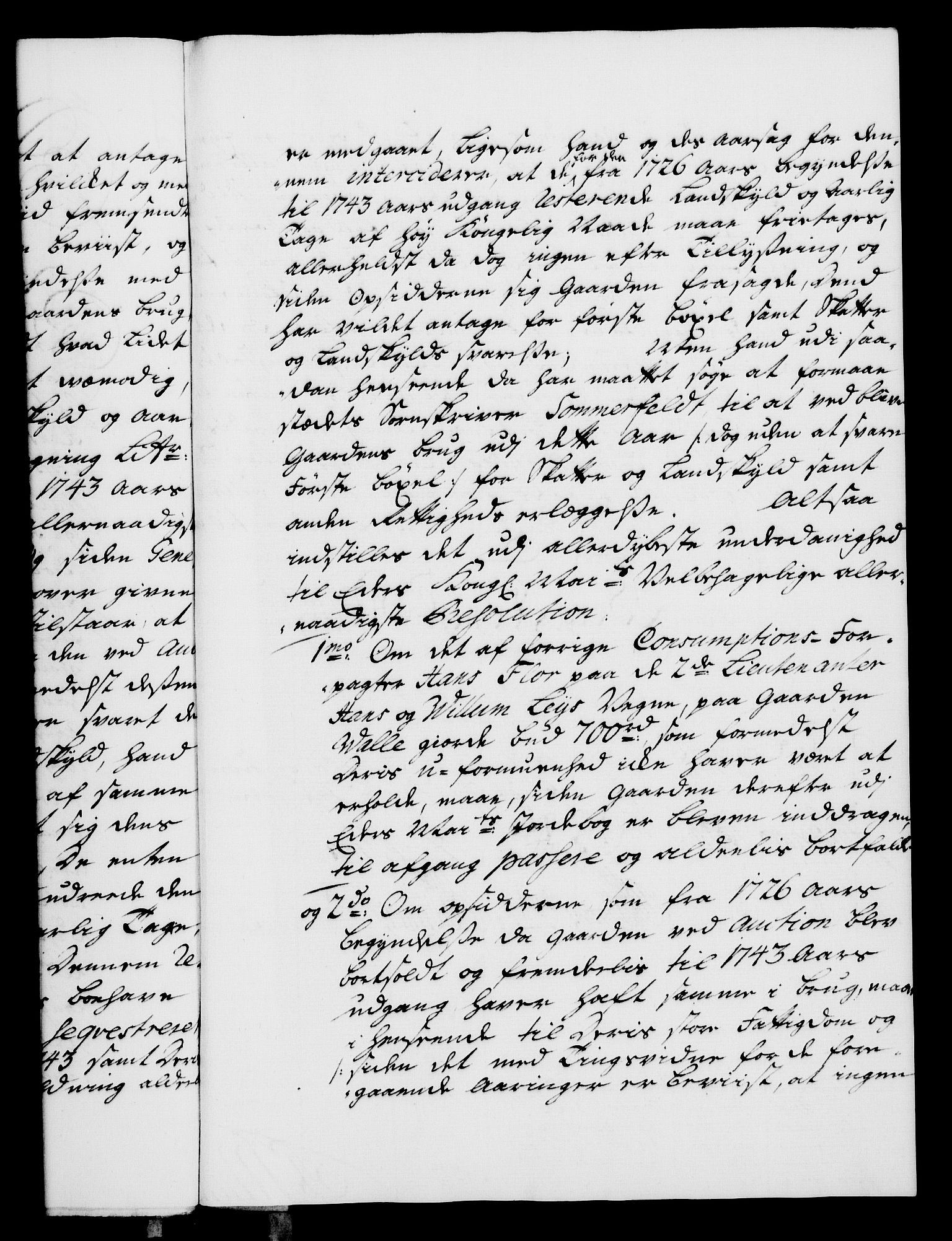 Rentekammeret, Kammerkanselliet, RA/EA-3111/G/Gf/Gfa/L0027: Norsk relasjons- og resolusjonsprotokoll (merket RK 52.27), 1744, s. 651