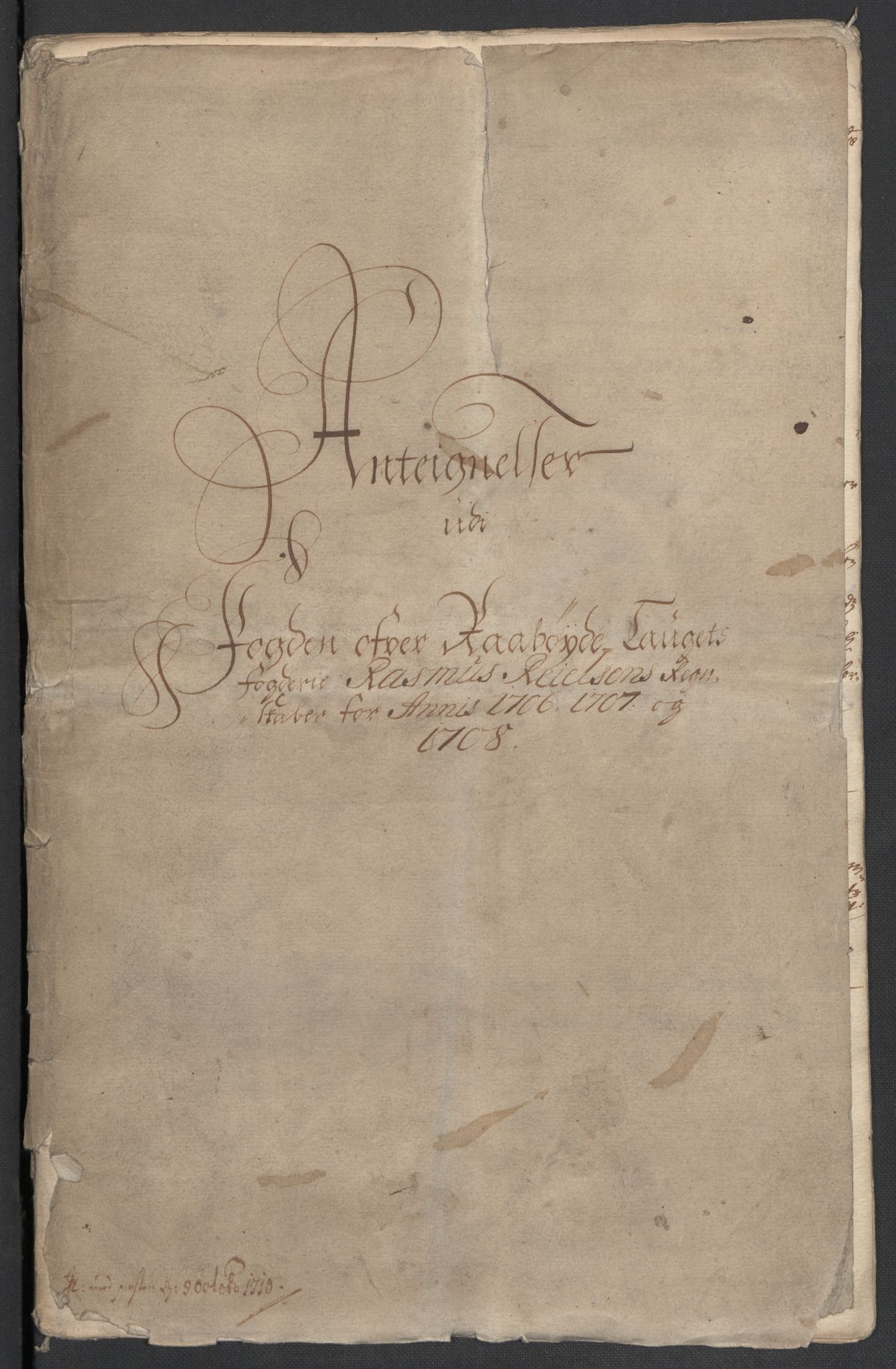 Rentekammeret inntil 1814, Reviderte regnskaper, Fogderegnskap, RA/EA-4092/R40/L2448: Fogderegnskap Råbyggelag, 1706-1708, s. 402
